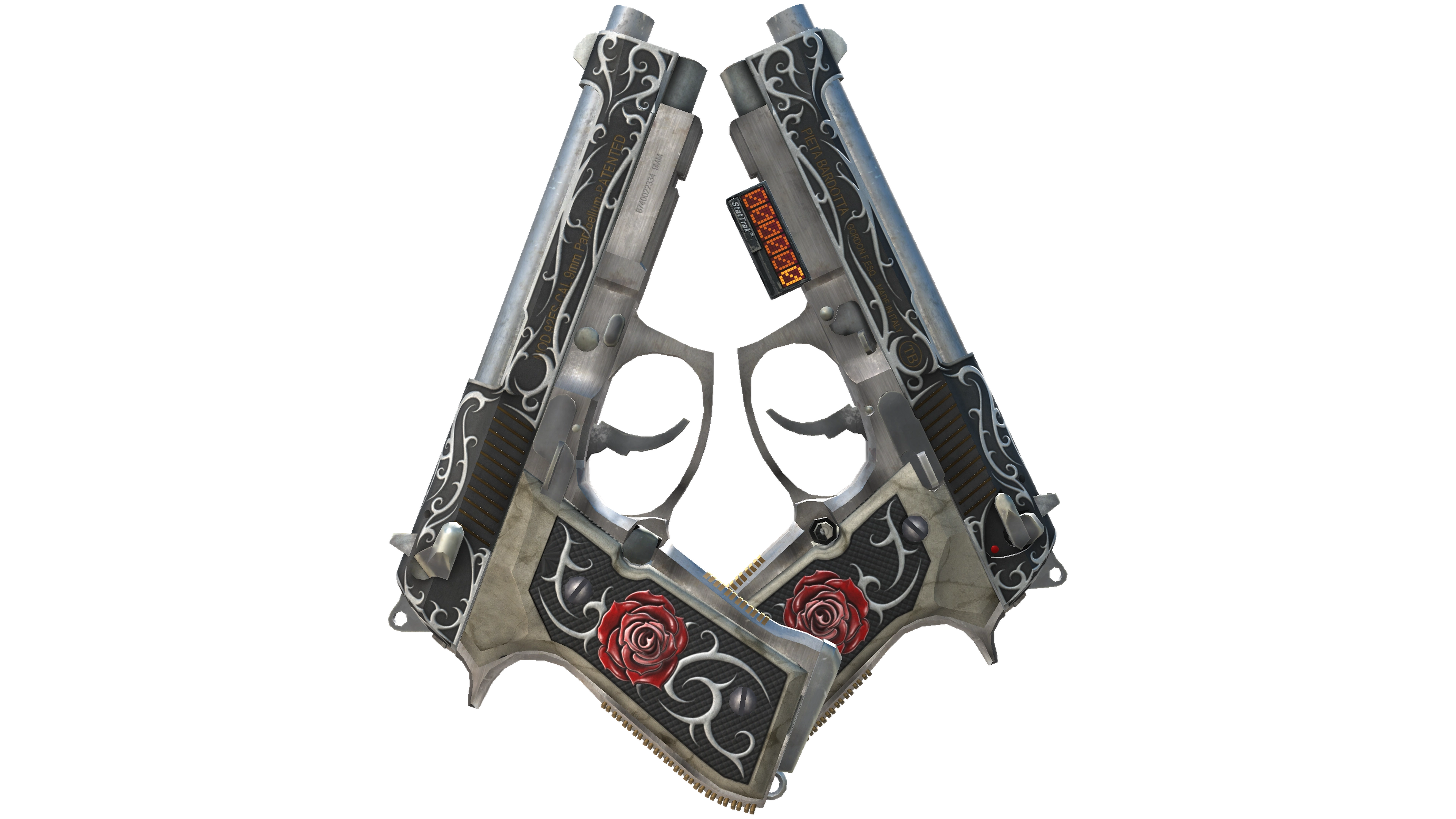 StatTrak™ Dual Berettas | Balance (Field-Tested)