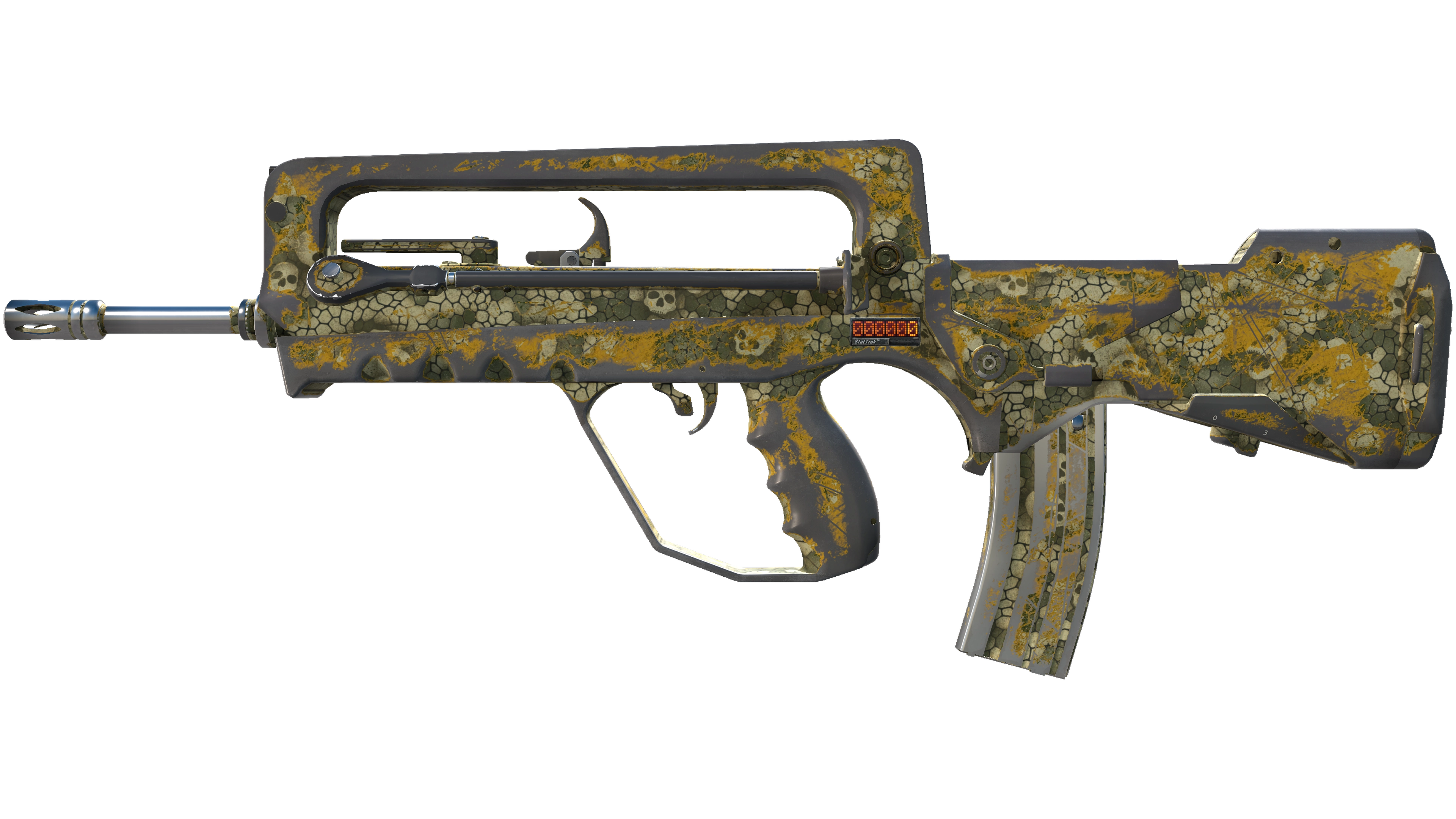 StatTrak™ FAMAS | Macabre (Battle-Scarred) thumbnail
