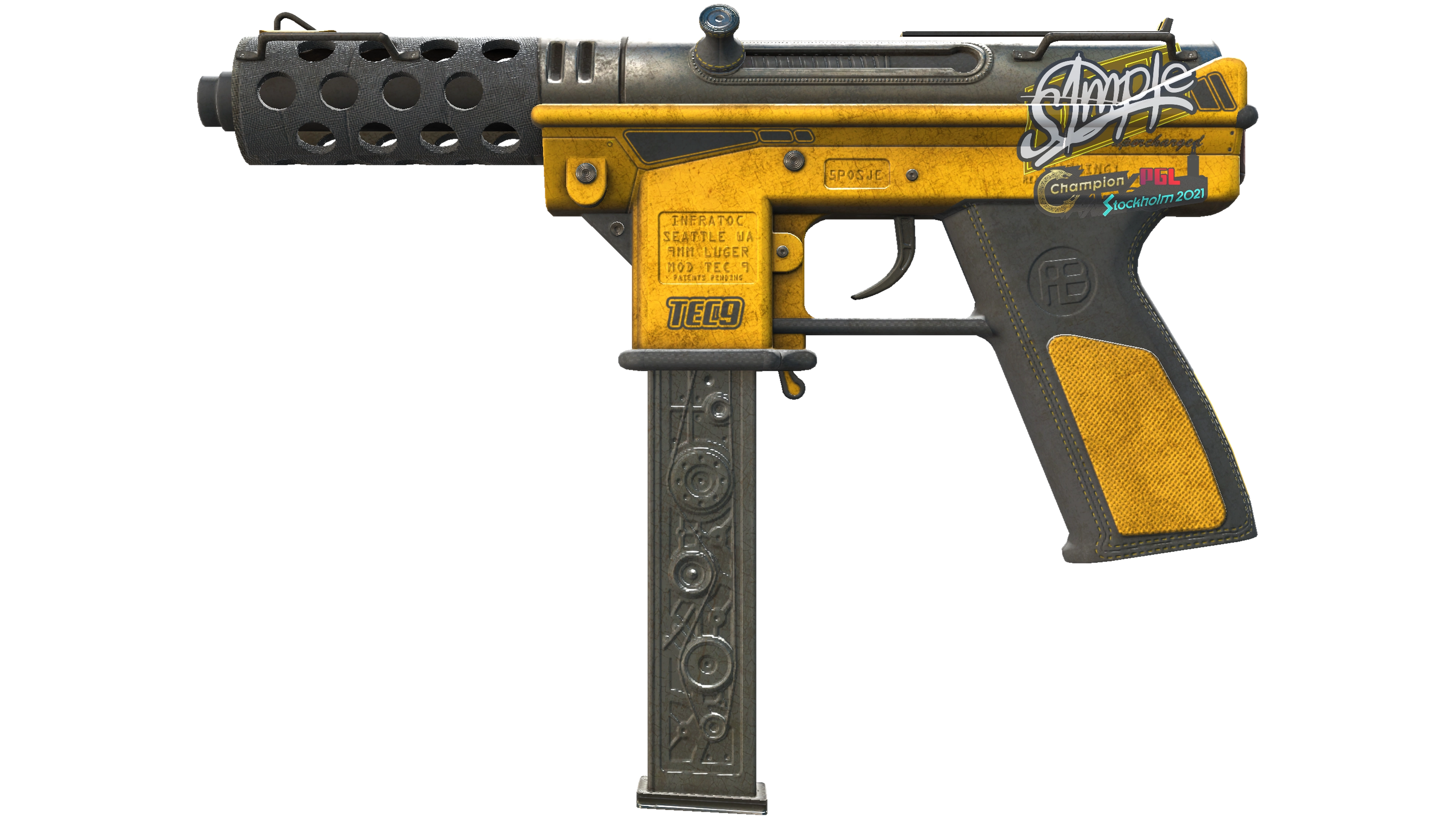Tec-9 | Fuel Injector (Battle-Scarred)