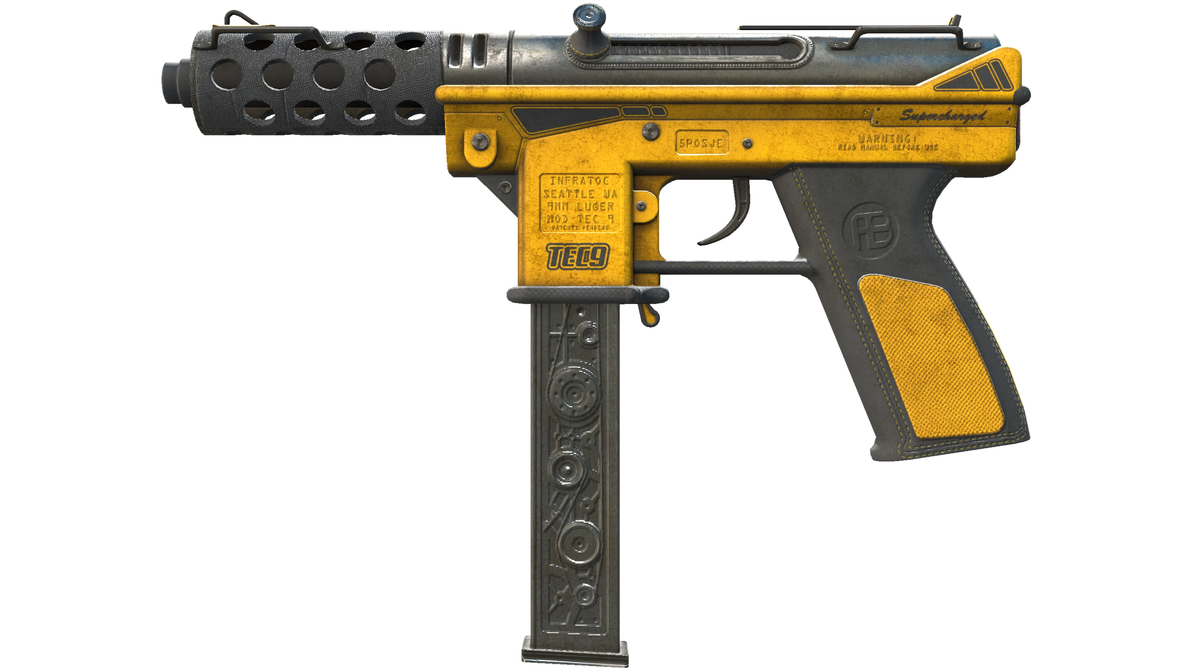 Tec-9 | Fuel Injector (Battle-Scarred)