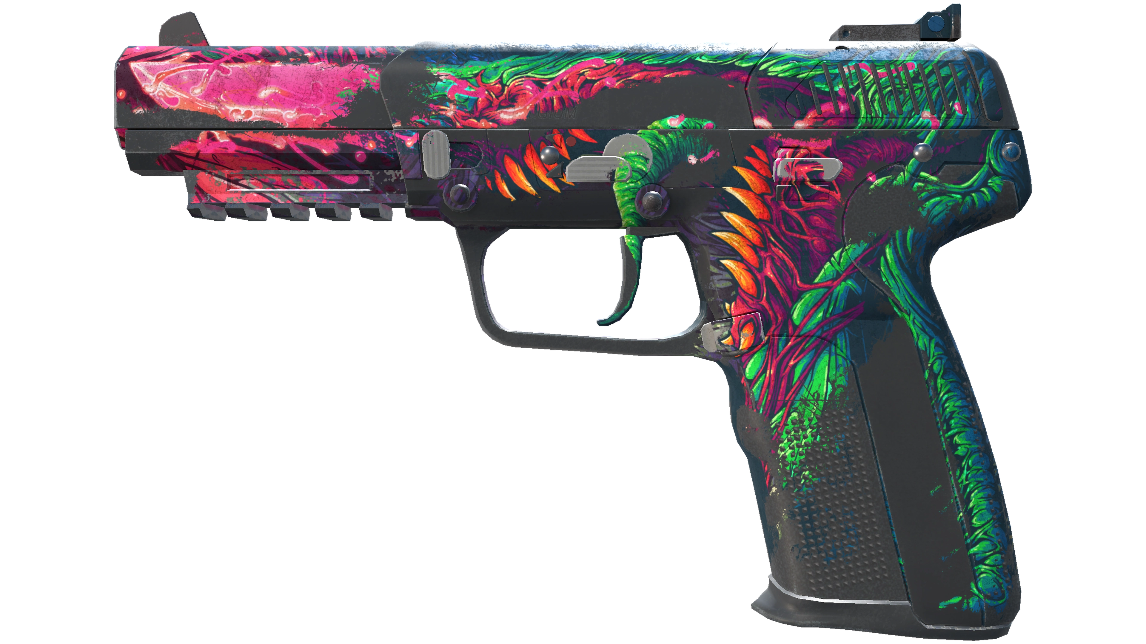 Five-SeveN | Hyper Beast (Battle-Scarred)