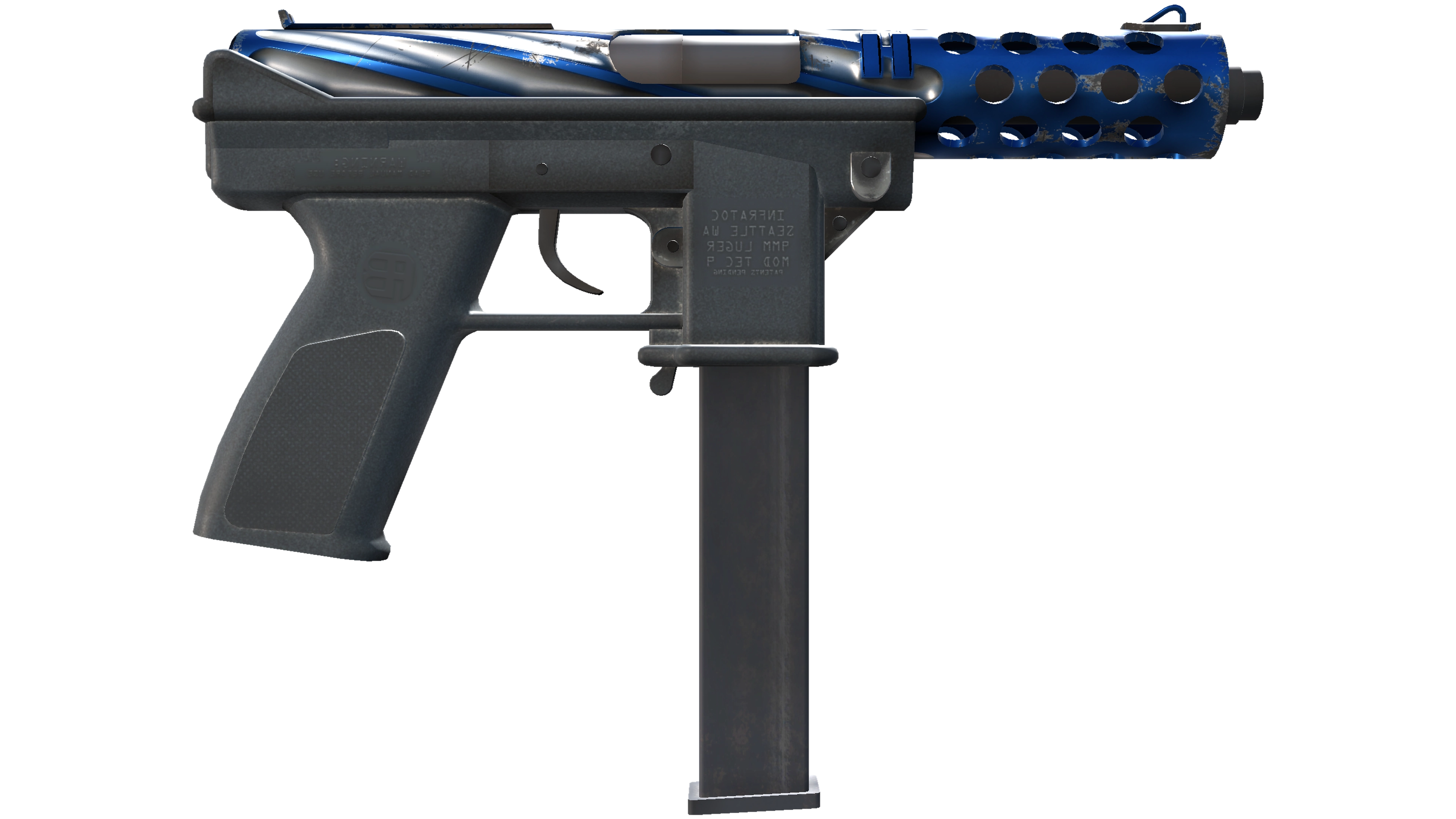 StatTrak™ Tec-9 | Titanium Bit (Minimal Wear) thumbnail