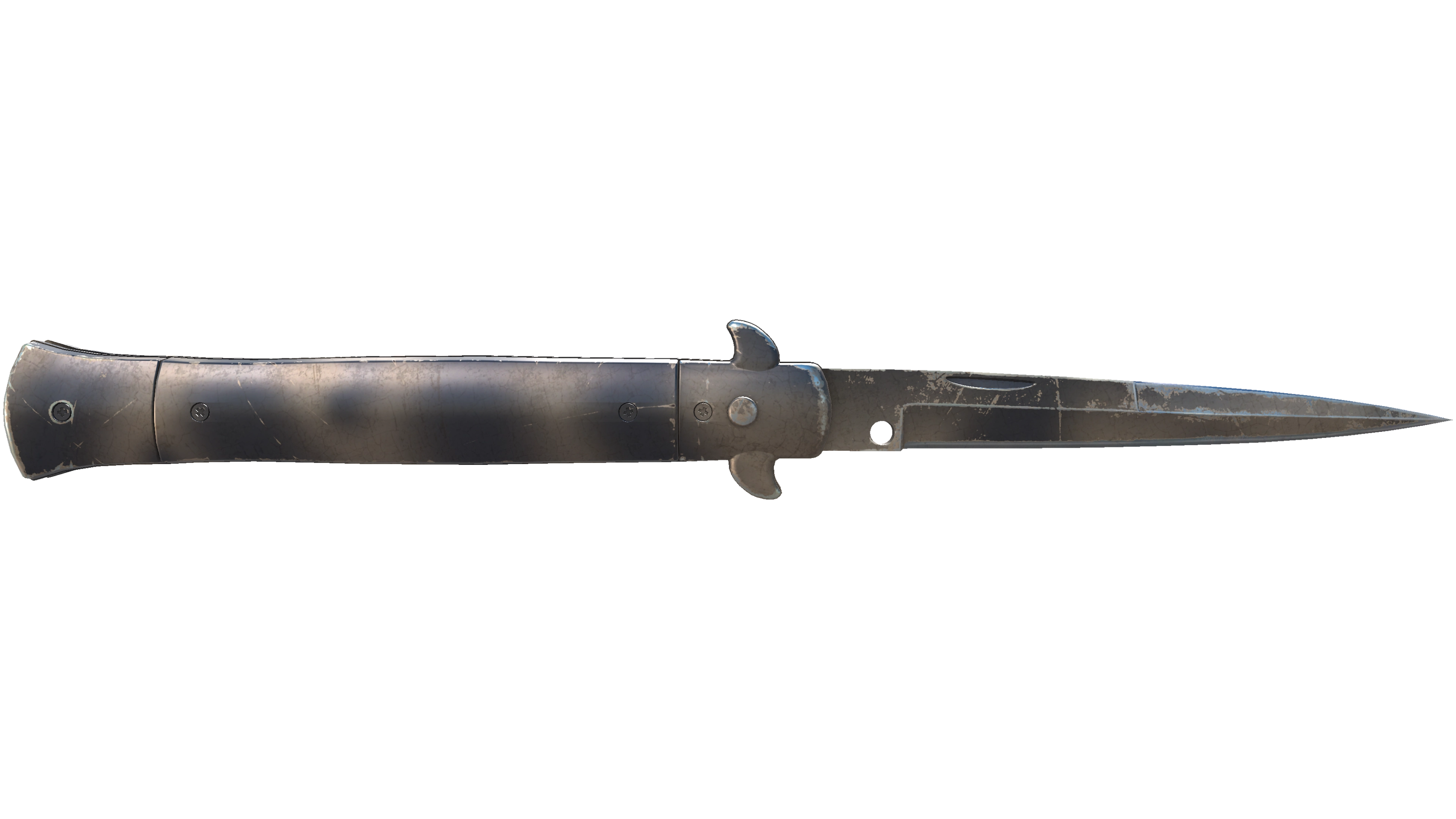 ★ Stiletto Knife | Scorched (Well-Worn) thumbnail
