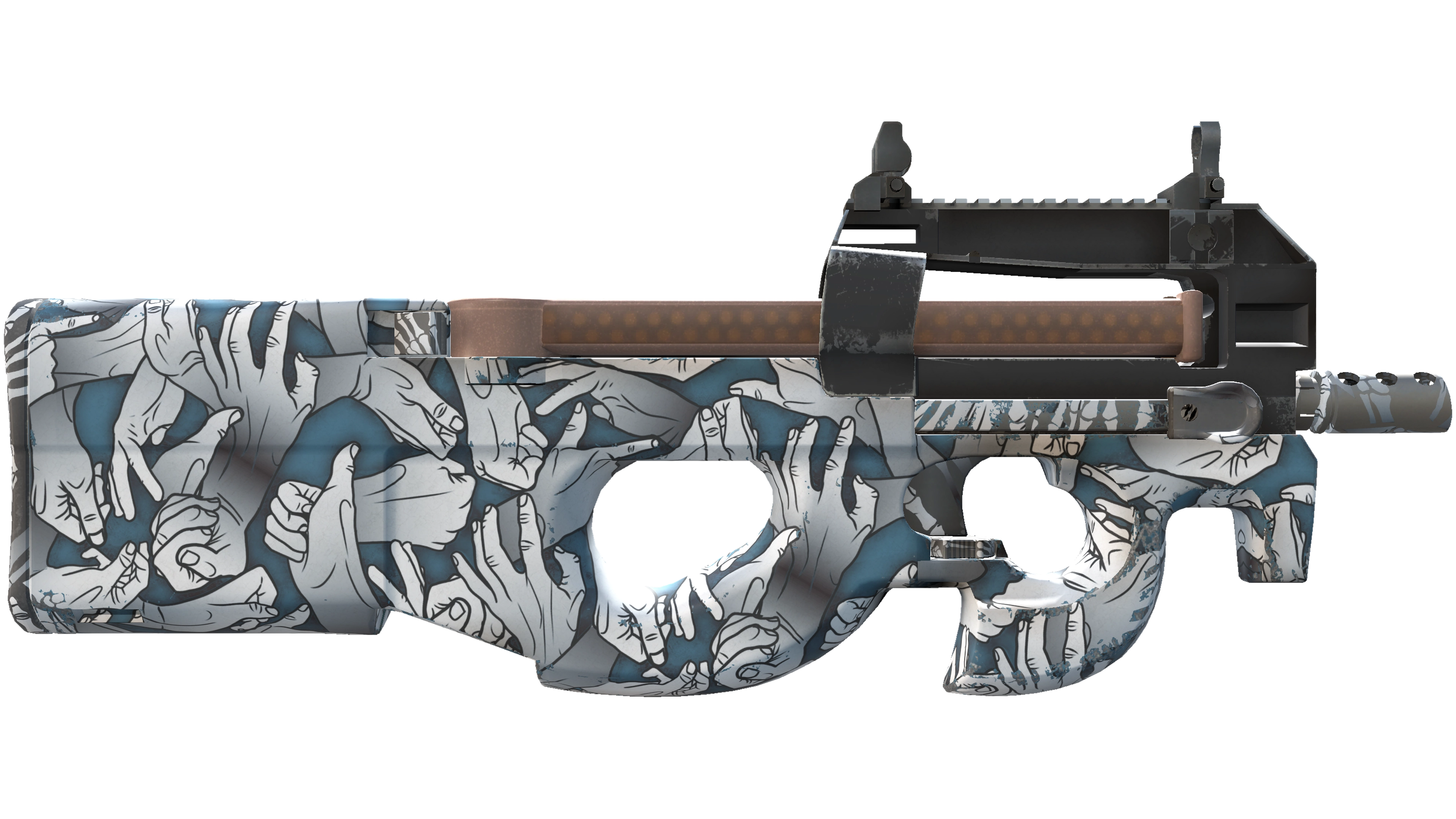 StatTrak™ P90 | Death Grip (Minimal Wear) thumbnail
