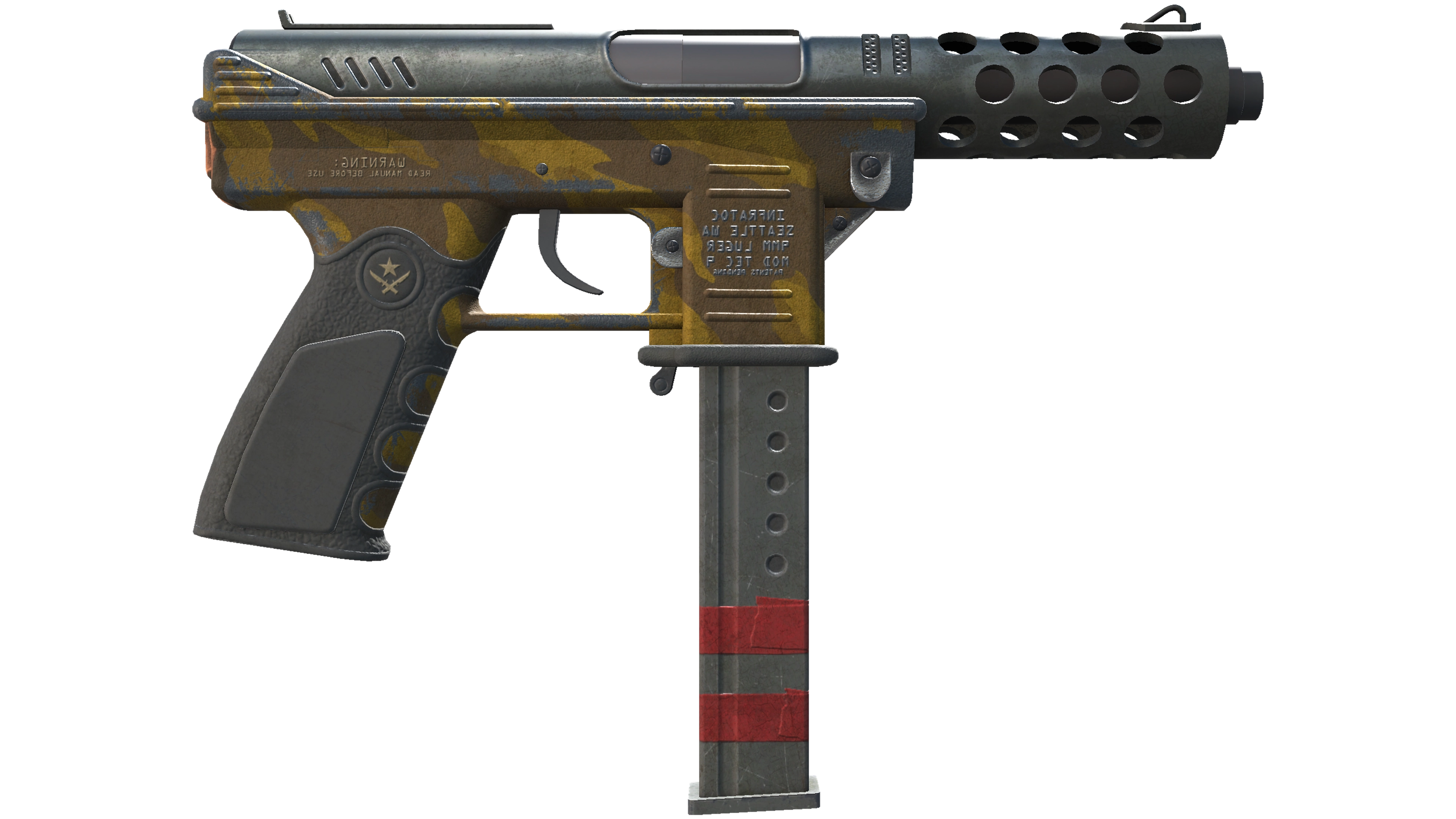 Miniatura de Tec-9 | Brother (Battle-Scarred)