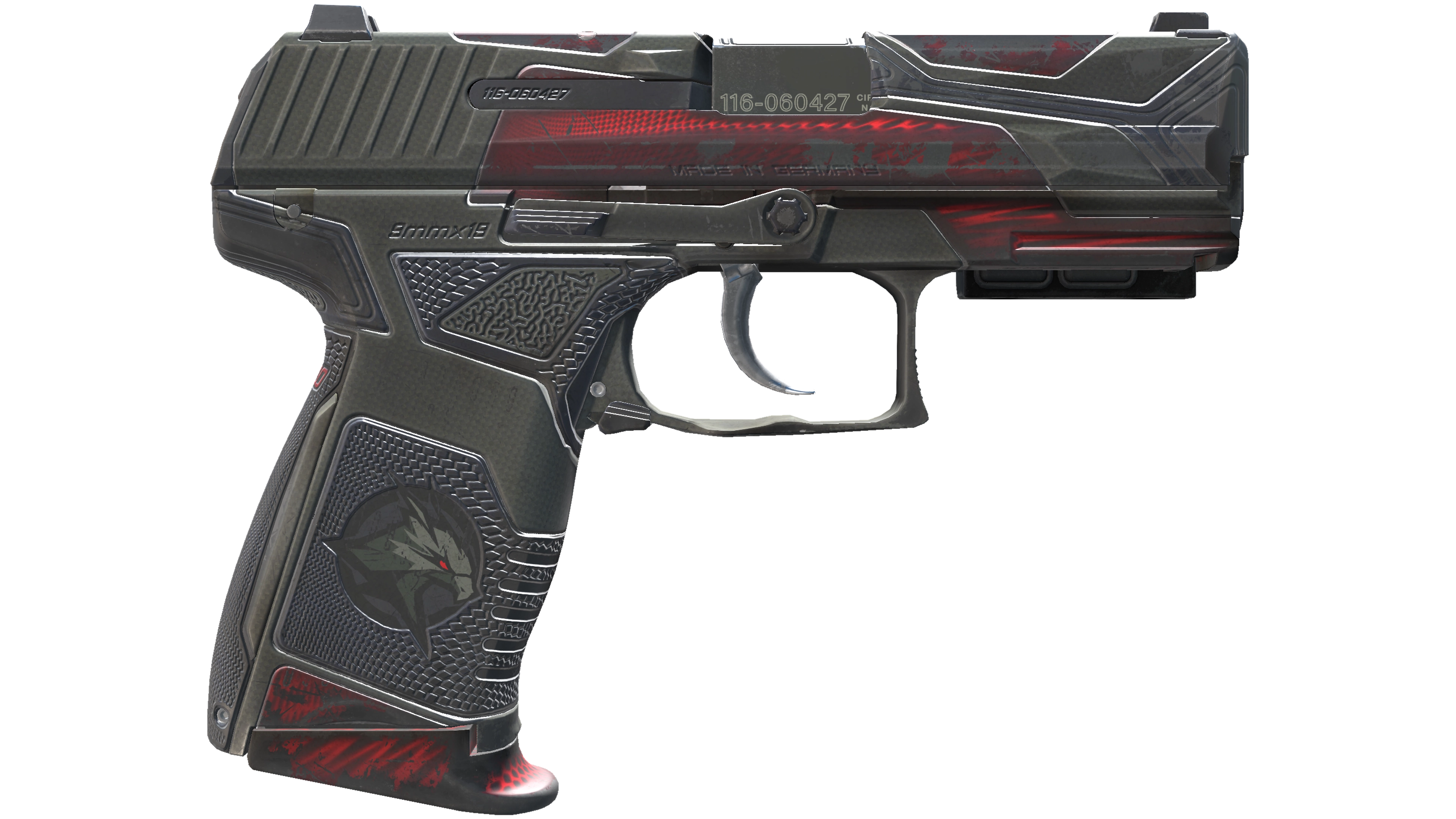 StatTrak™ P2000 | Red Wing (Well-Worn) thumbnail