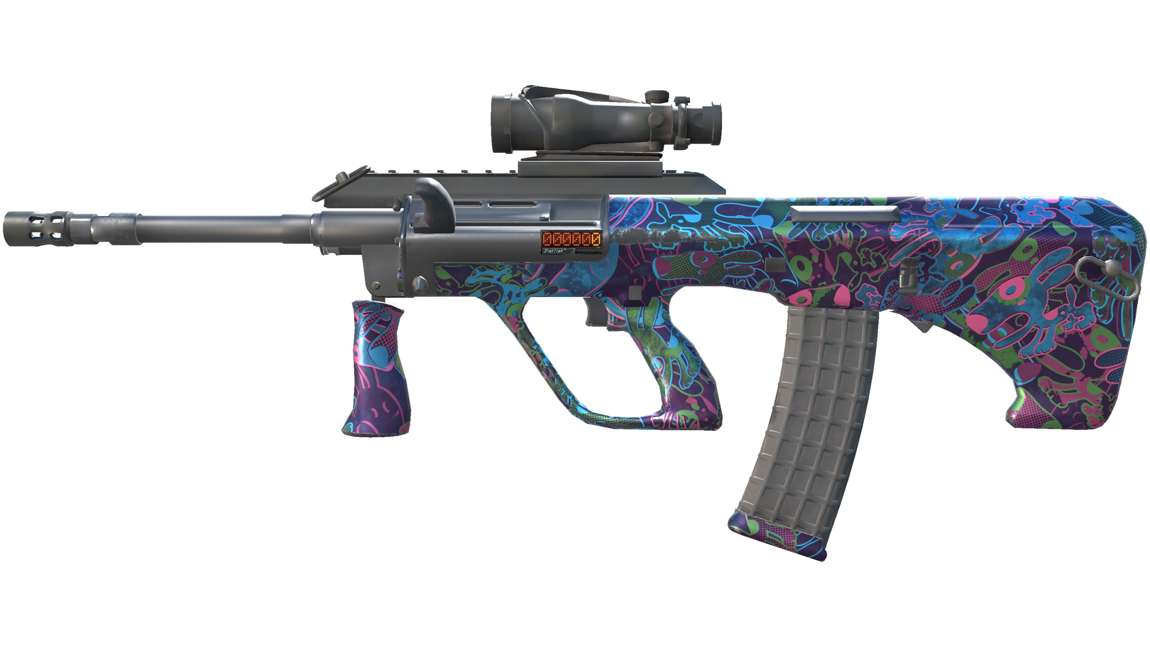 StatTrak™ AUG | Death by Puppy (Factory New)