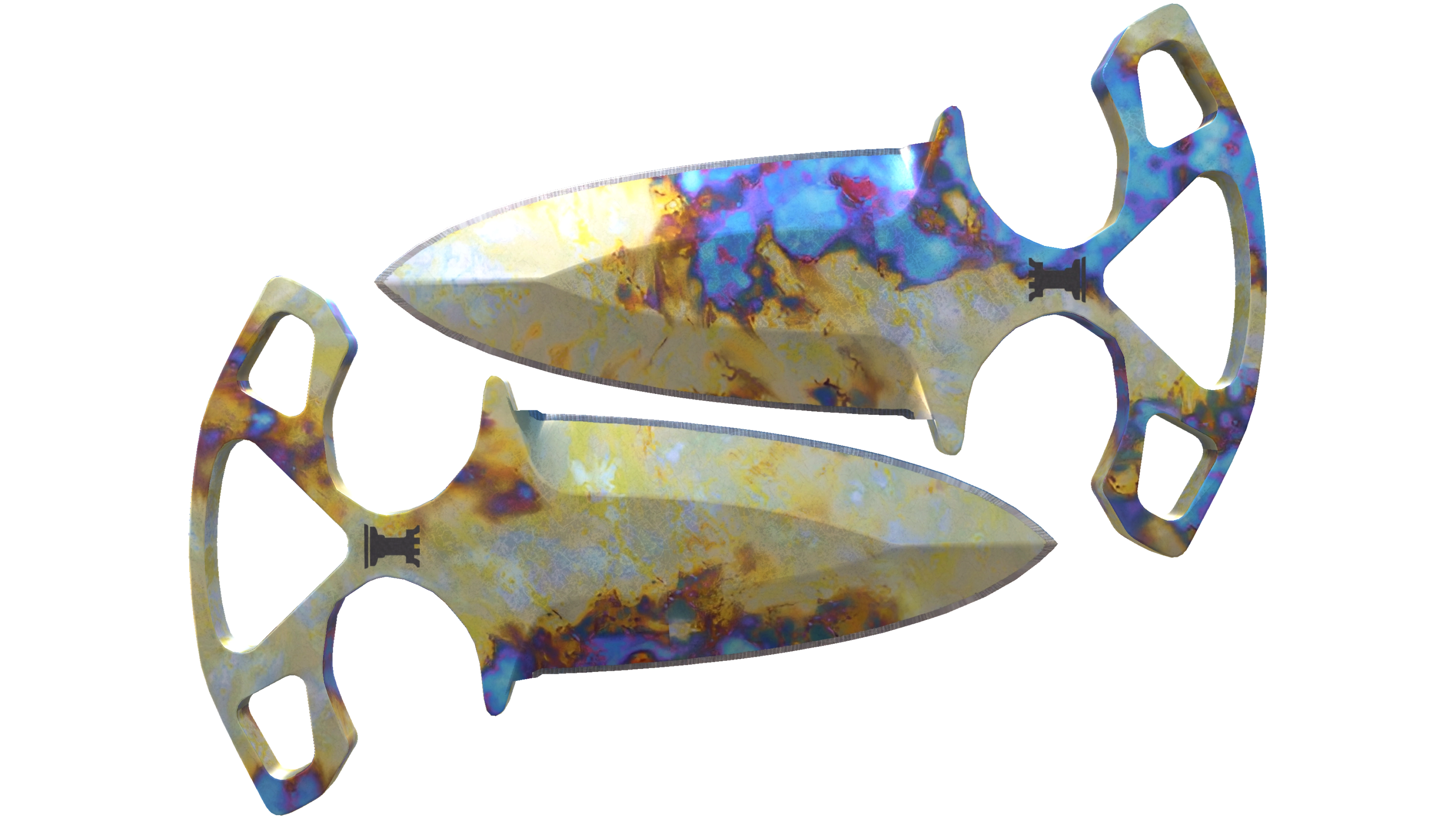 ★ Shadow Daggers | Case Hardened (Minimal Wear)