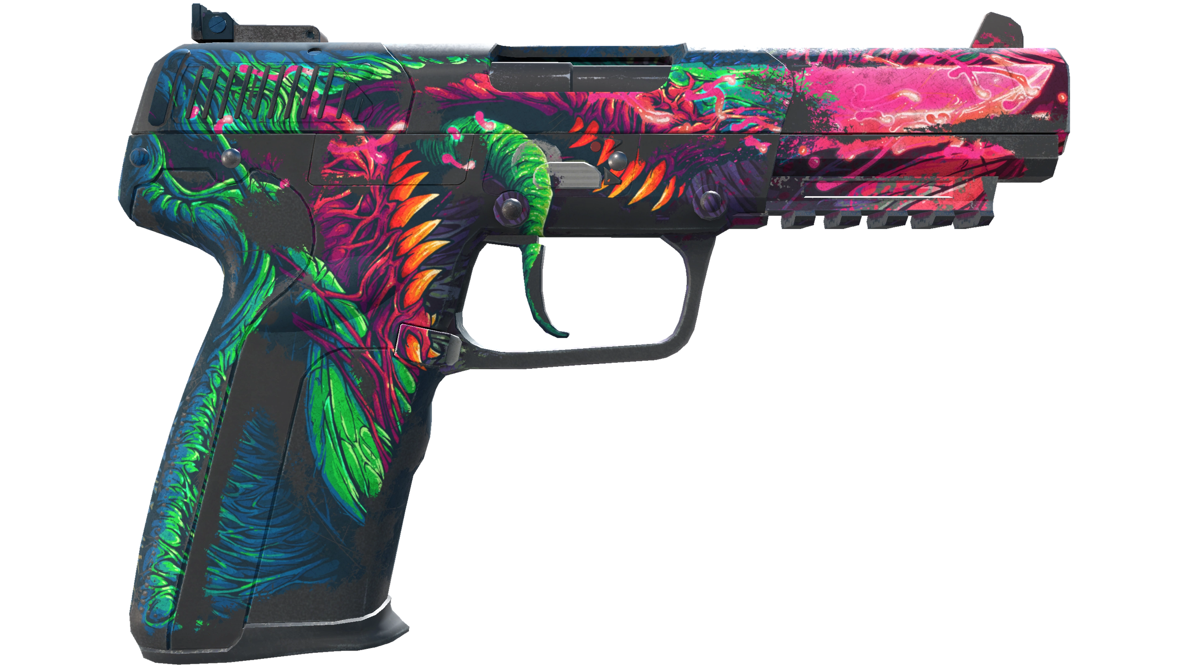 Miniatura de Five-SeveN | Hyper Beast (Battle-Scarred)