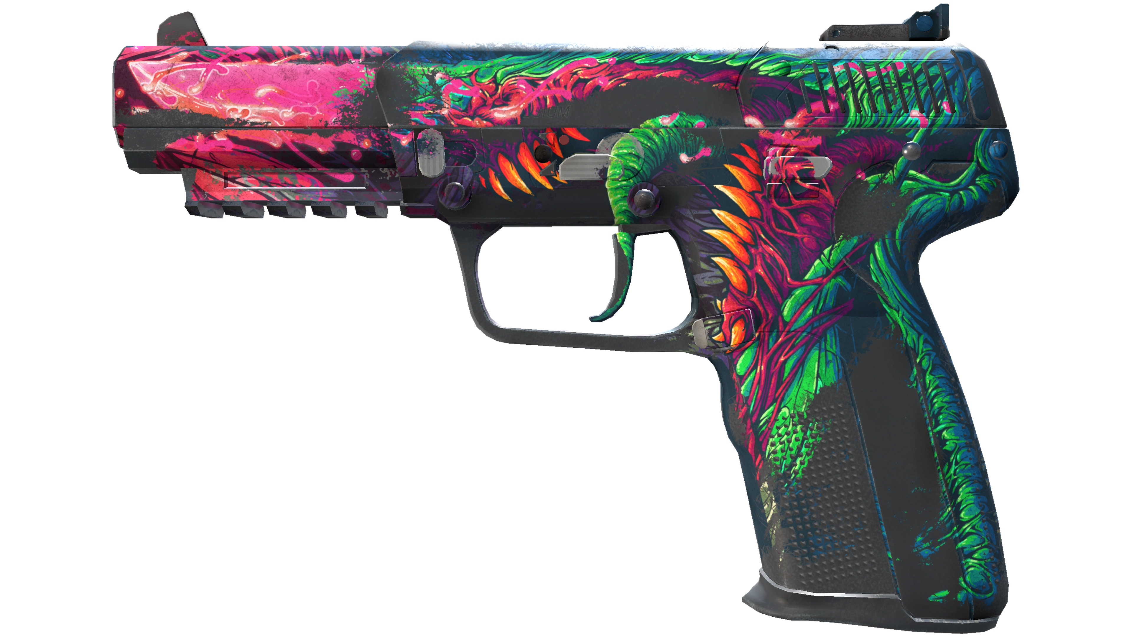 Five-SeveN | Hyper Beast (Battle-Scarred)