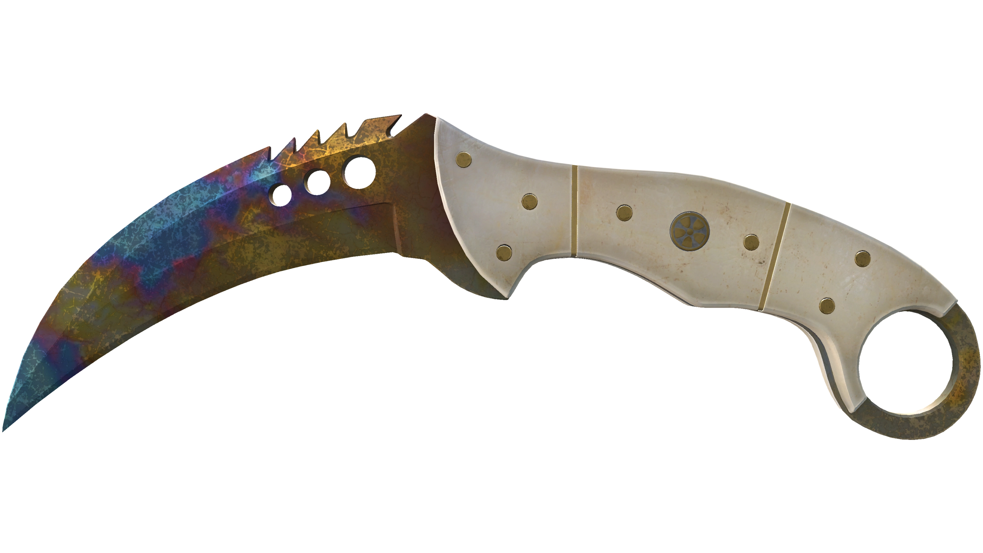 Миниатюра ★ Talon Knife | Case Hardened (Battle-Scarred)