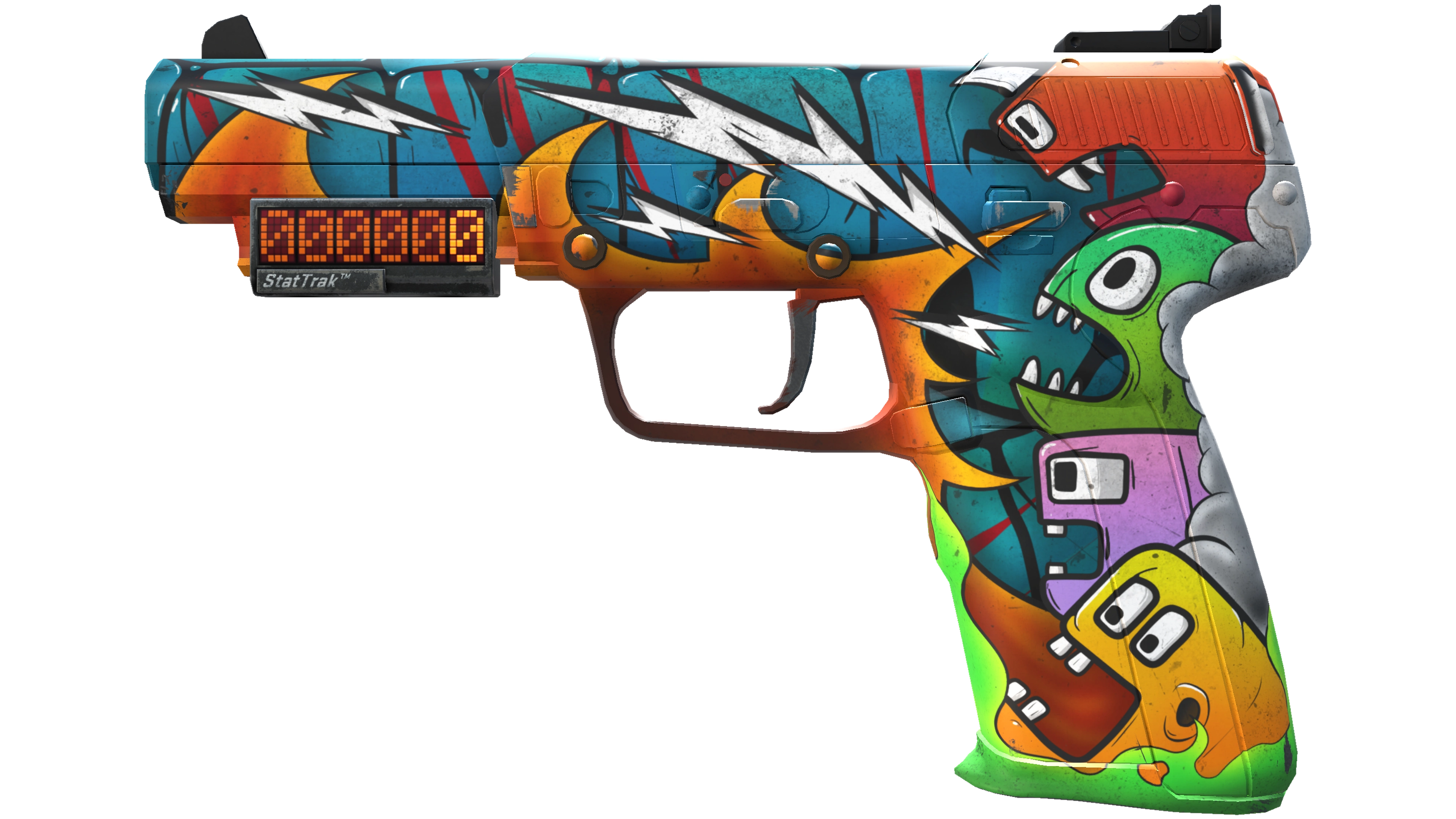 StatTrak™ Five-SeveN | Angry Mob (Factory New)