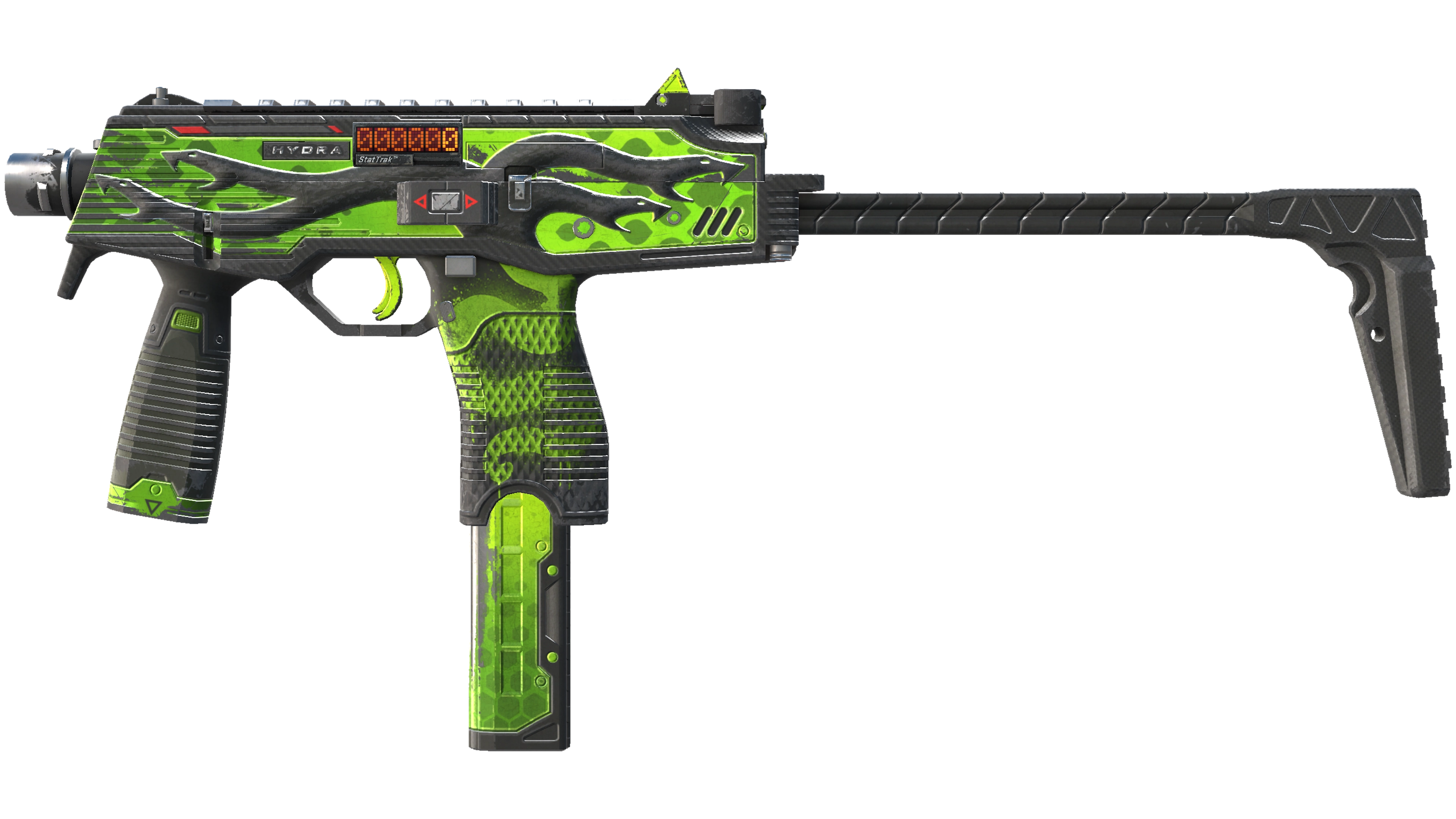 StatTrak™ MP9 | Hydra (Well-Worn)