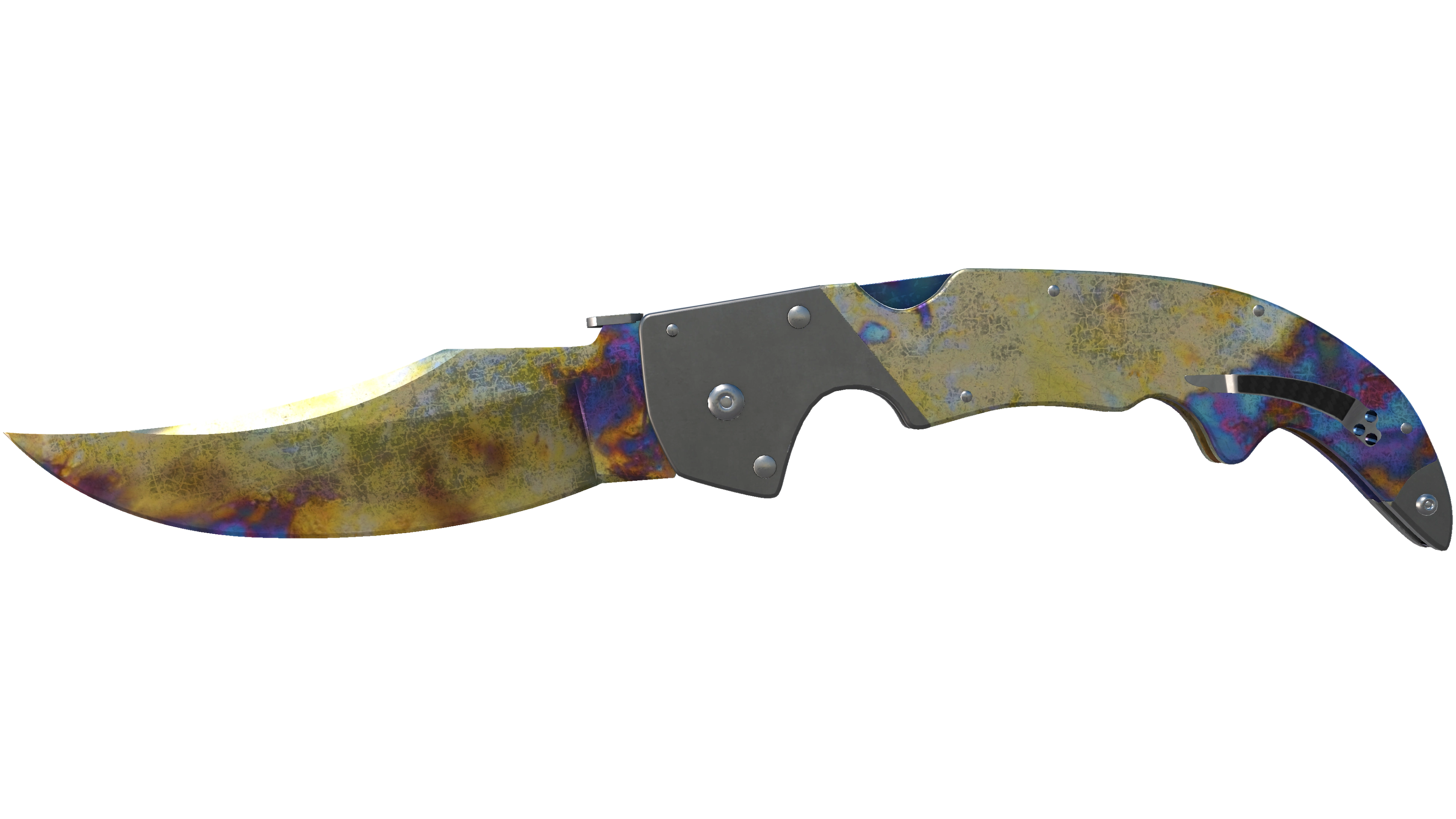 Vorschau von ★ Falchion Knife | Case Hardened (Well-Worn)