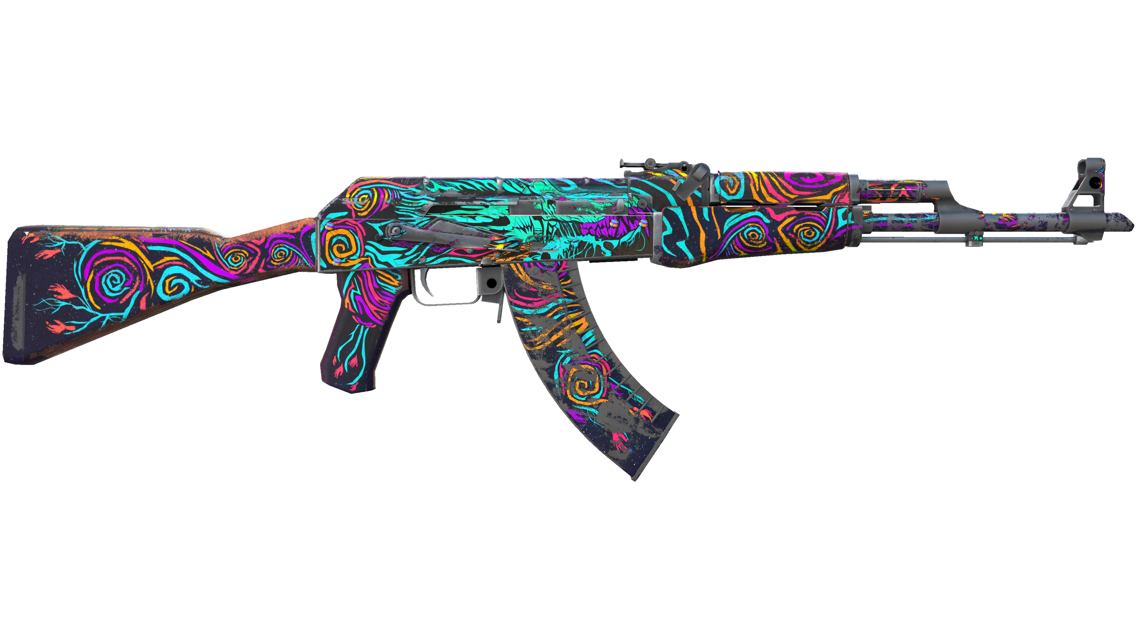 Vorschau von StatTrak™ AK-47 | Nightwish (Battle-Scarred)