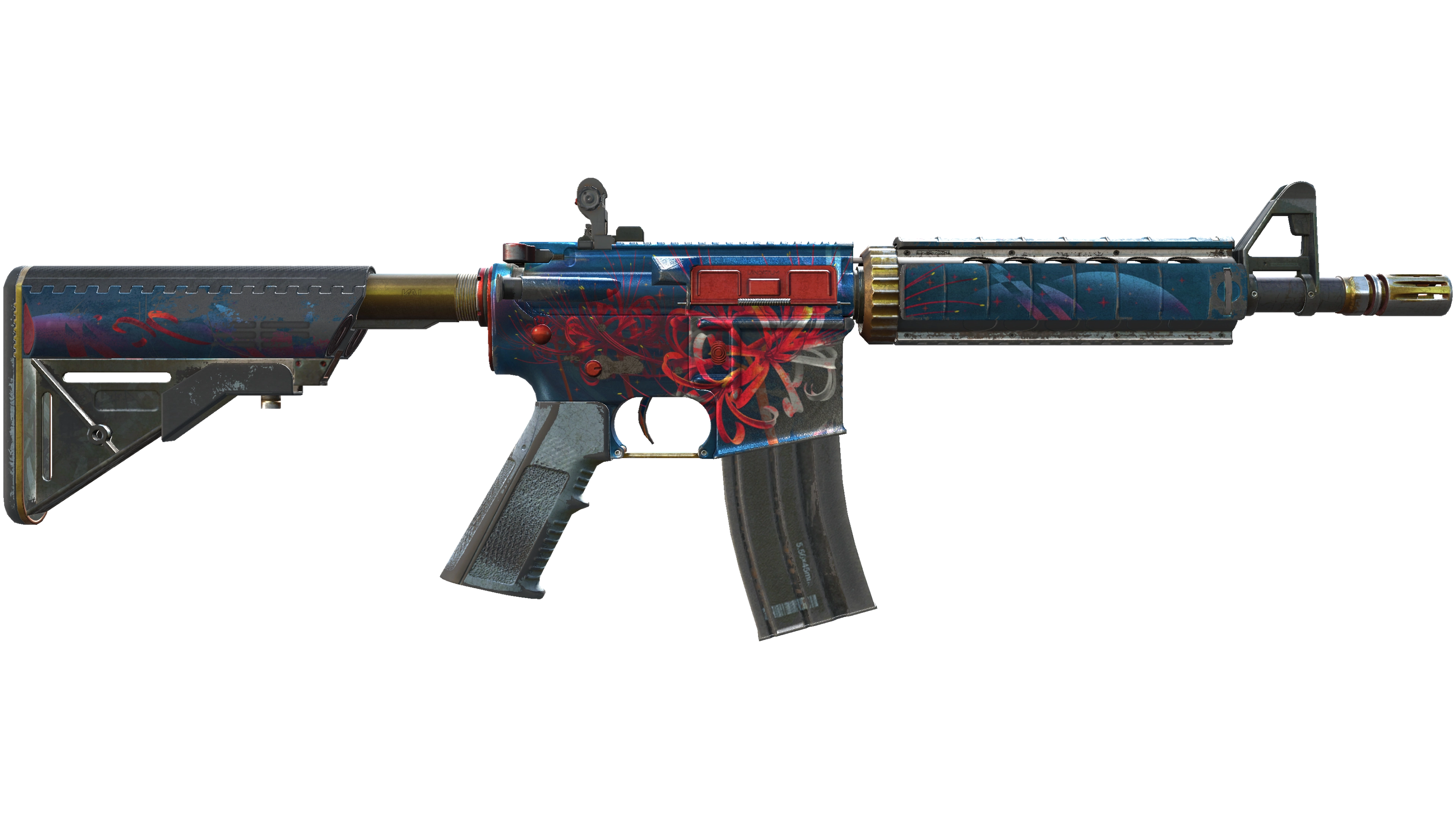 StatTrak™ M4A4 | Spider Lily (Battle-Scarred) thumbnail