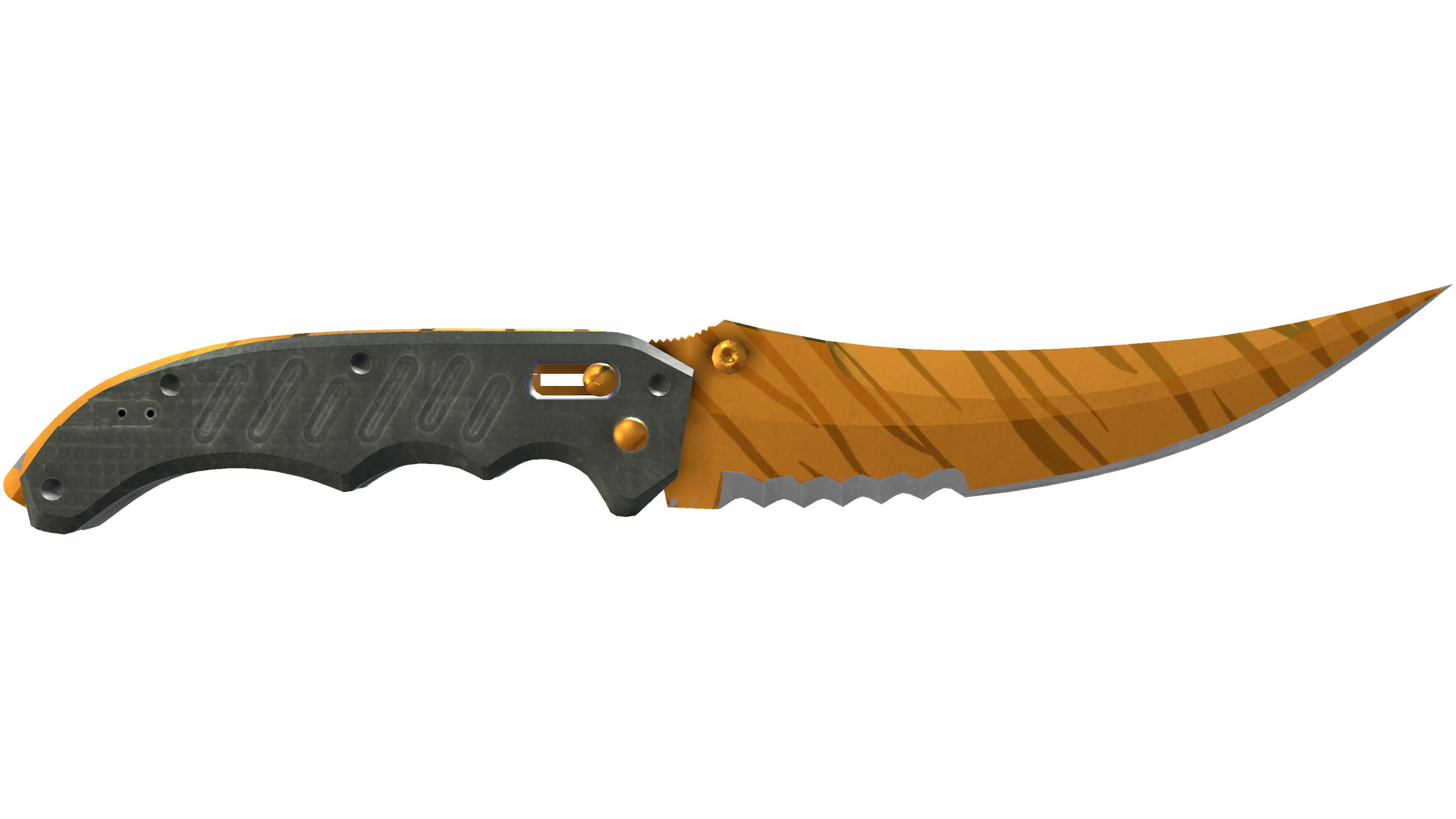 ★ StatTrak™ Flip Knife | Tiger Tooth (Factory New)
