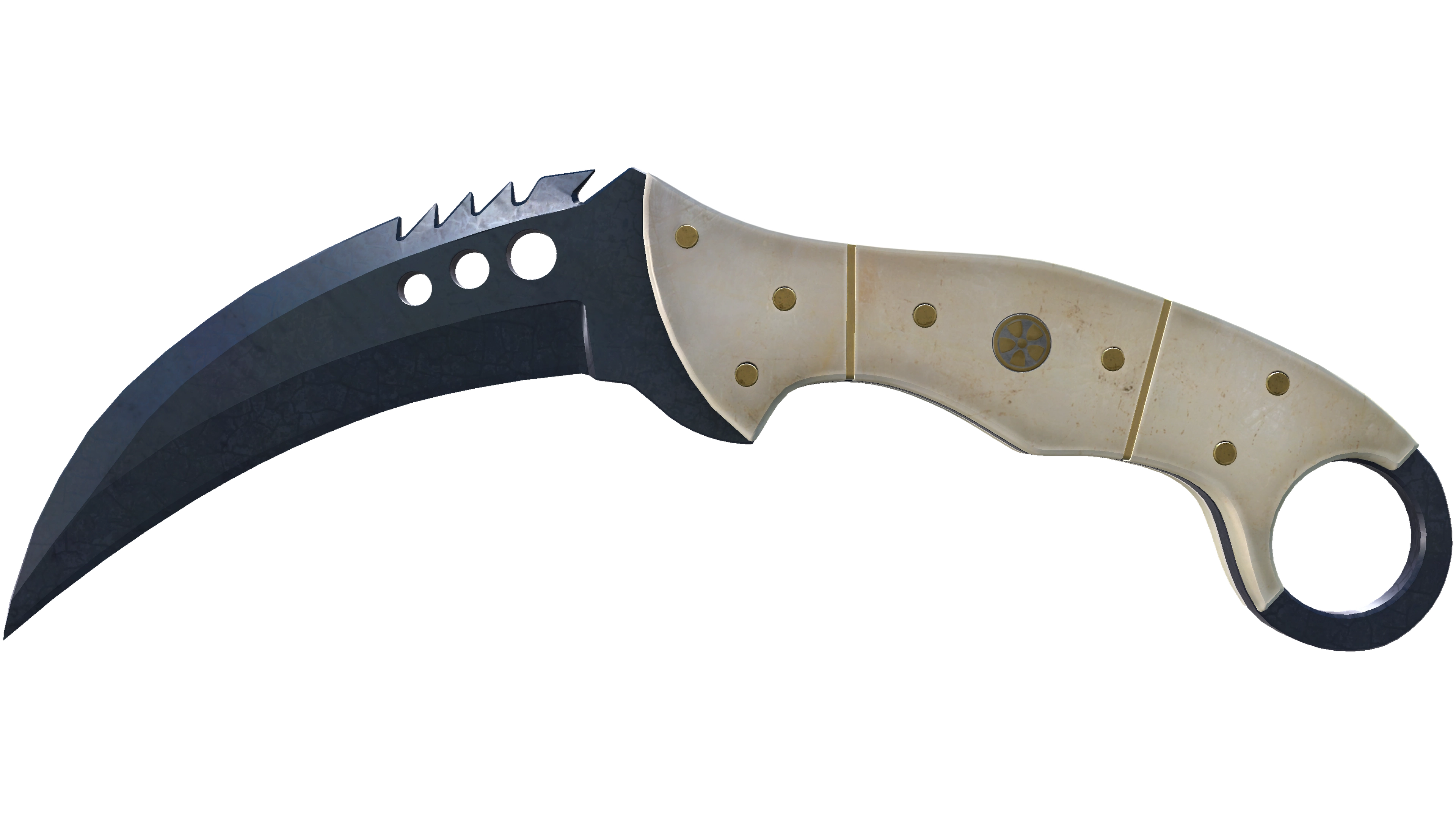 ★ Talon Knife | Blue Steel (Battle-Scarred)