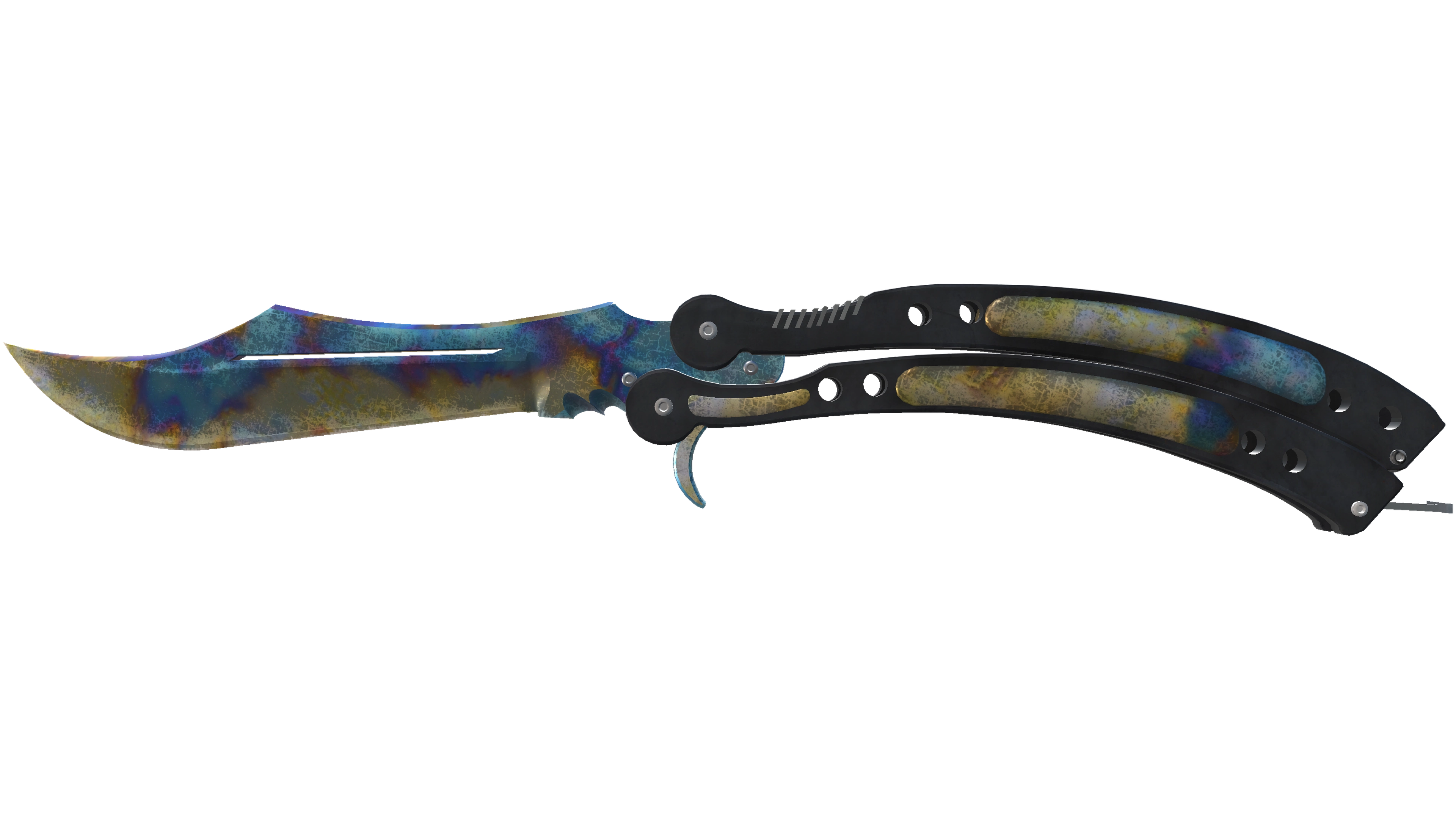★ StatTrak™ Butterfly Knife | Case Hardened (Battle-Scarred) thumbnail