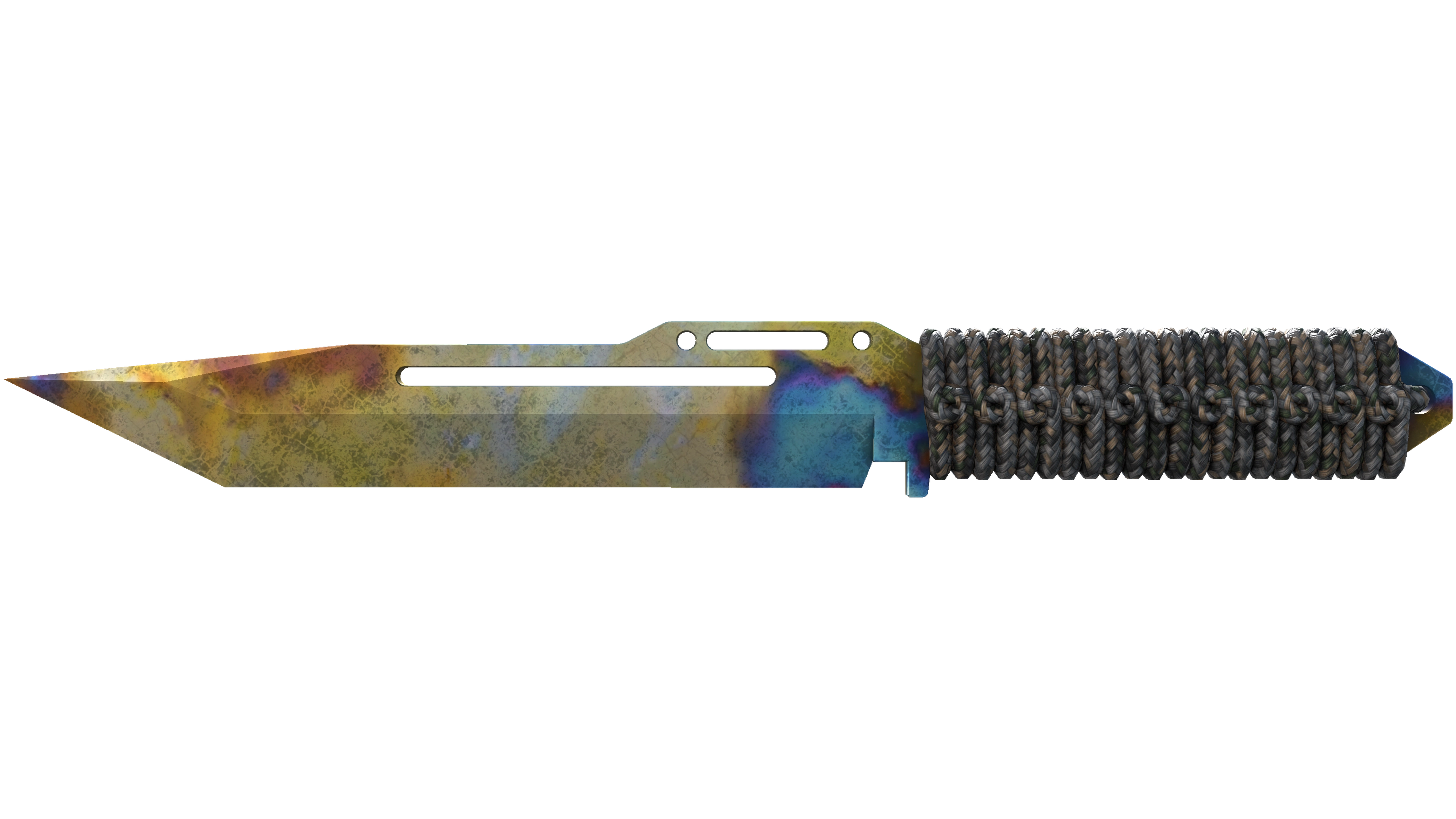 ★ Paracord Knife | Case Hardened (Well-Worn) 缩略图