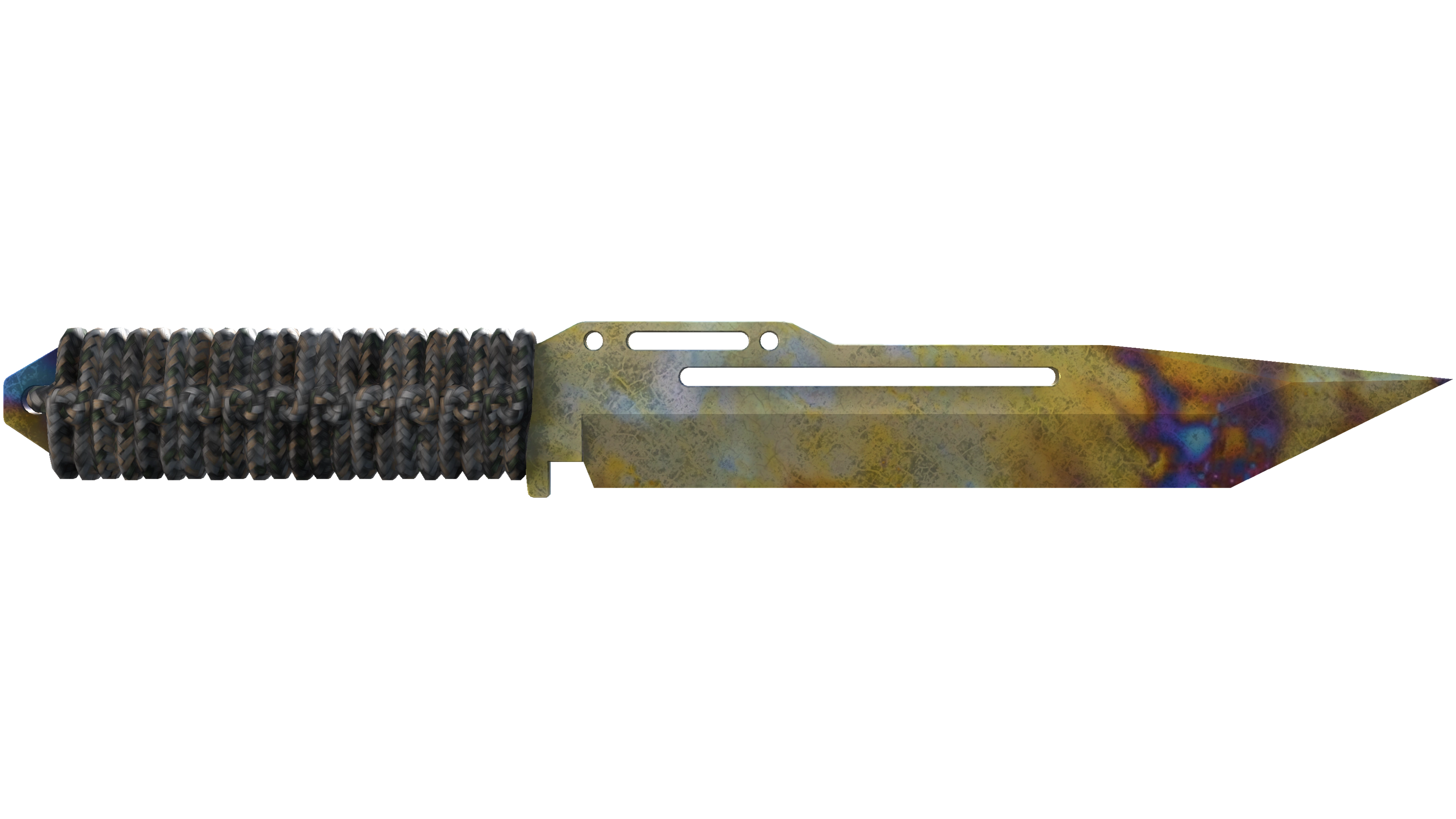 ★ Paracord Knife | Case Hardened (Well-Worn) 缩略图
