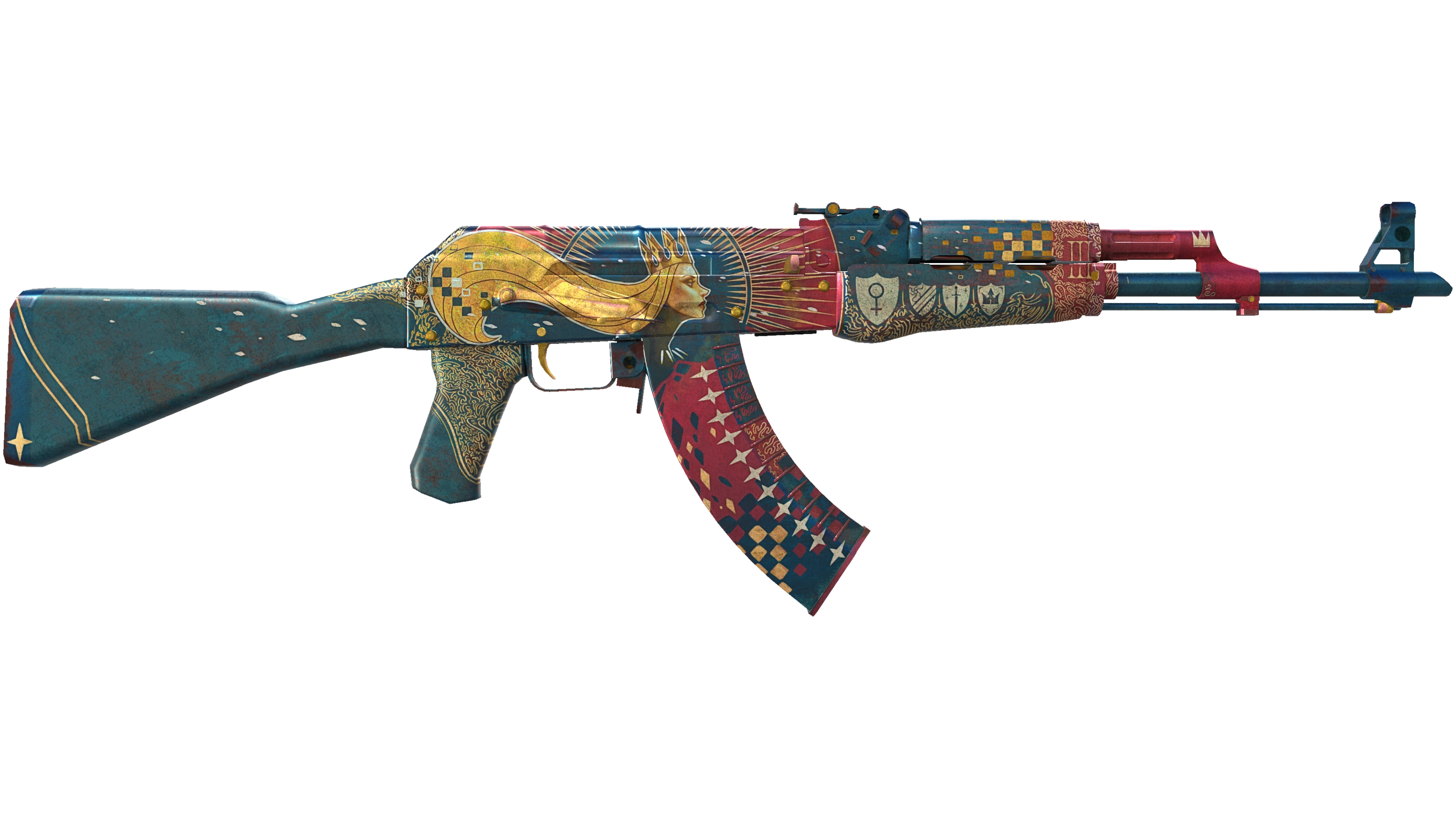 StatTrak™ AK-47 | The Empress (Battle-Scarred) thumbnail