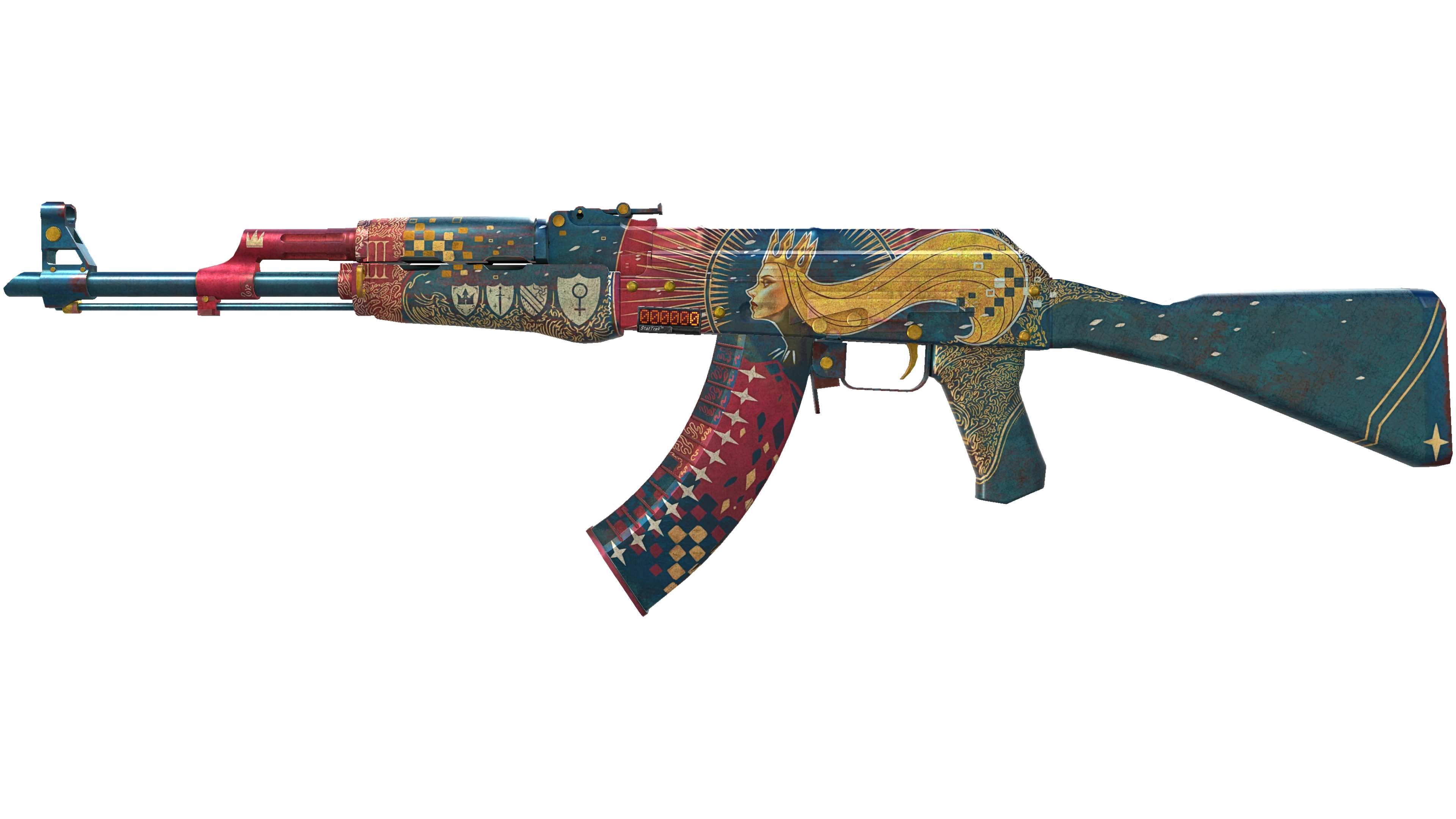 StatTrak™ AK-47 | The Empress (Battle-Scarred)