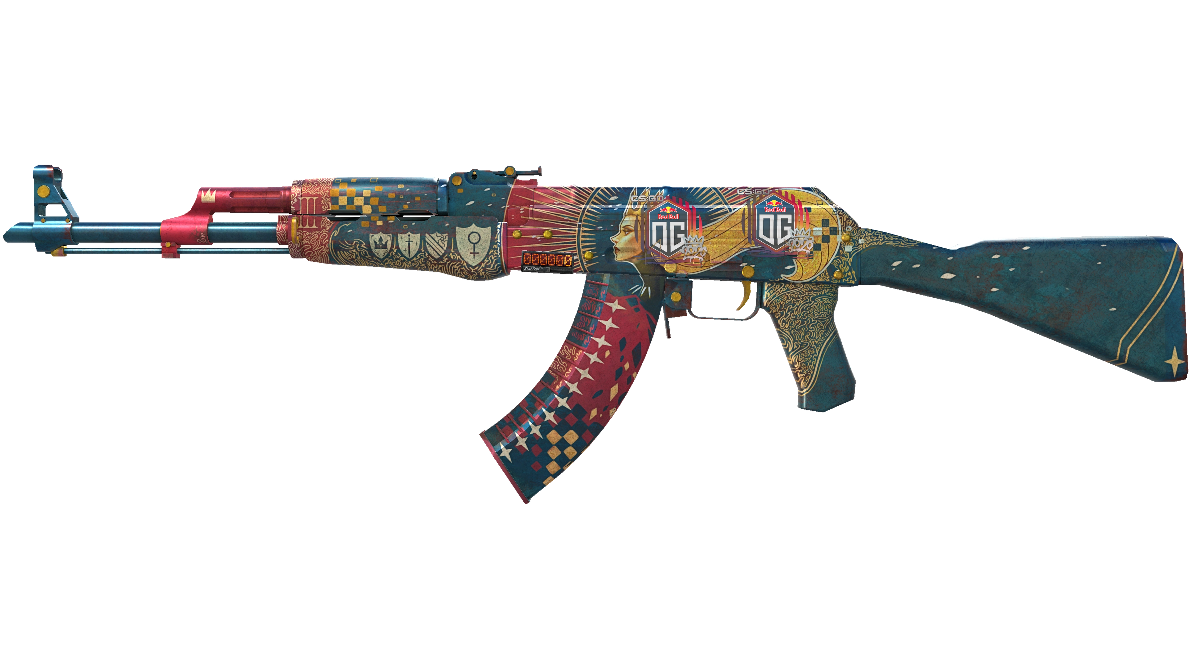 StatTrak™ AK-47 | The Empress (Battle-Scarred)