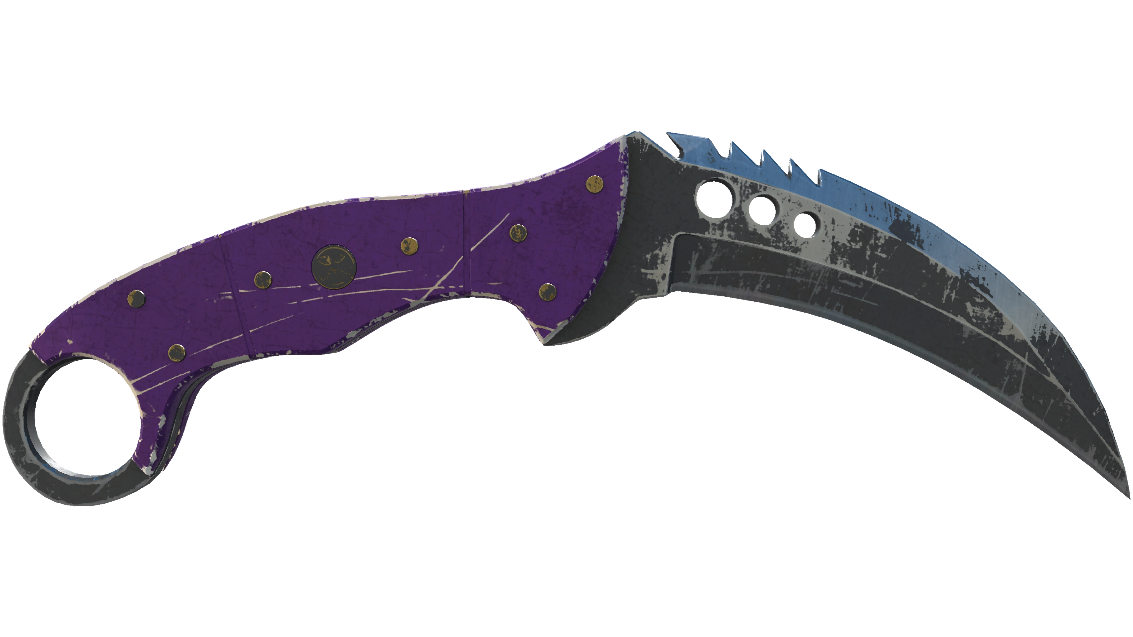 ★ Talon Knife | Ultraviolet (Battle-Scarred) thumbnail