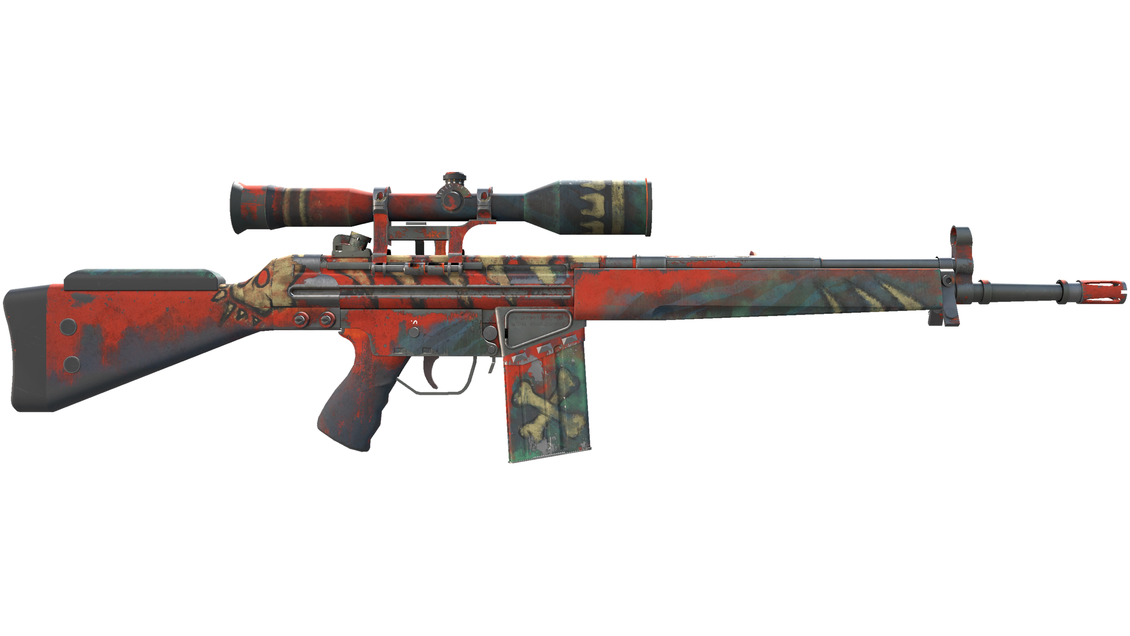 StatTrak™ G3SG1 | The Executioner (Well-Worn) thumbnail
