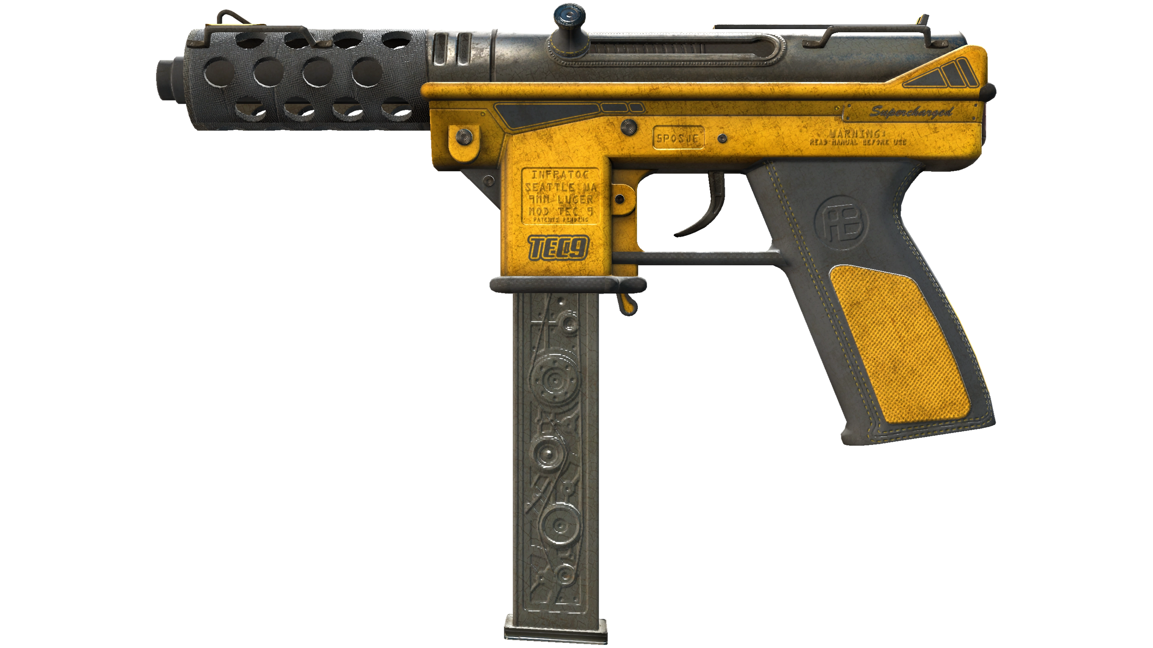 Tec-9 | Fuel Injector (Battle-Scarred)