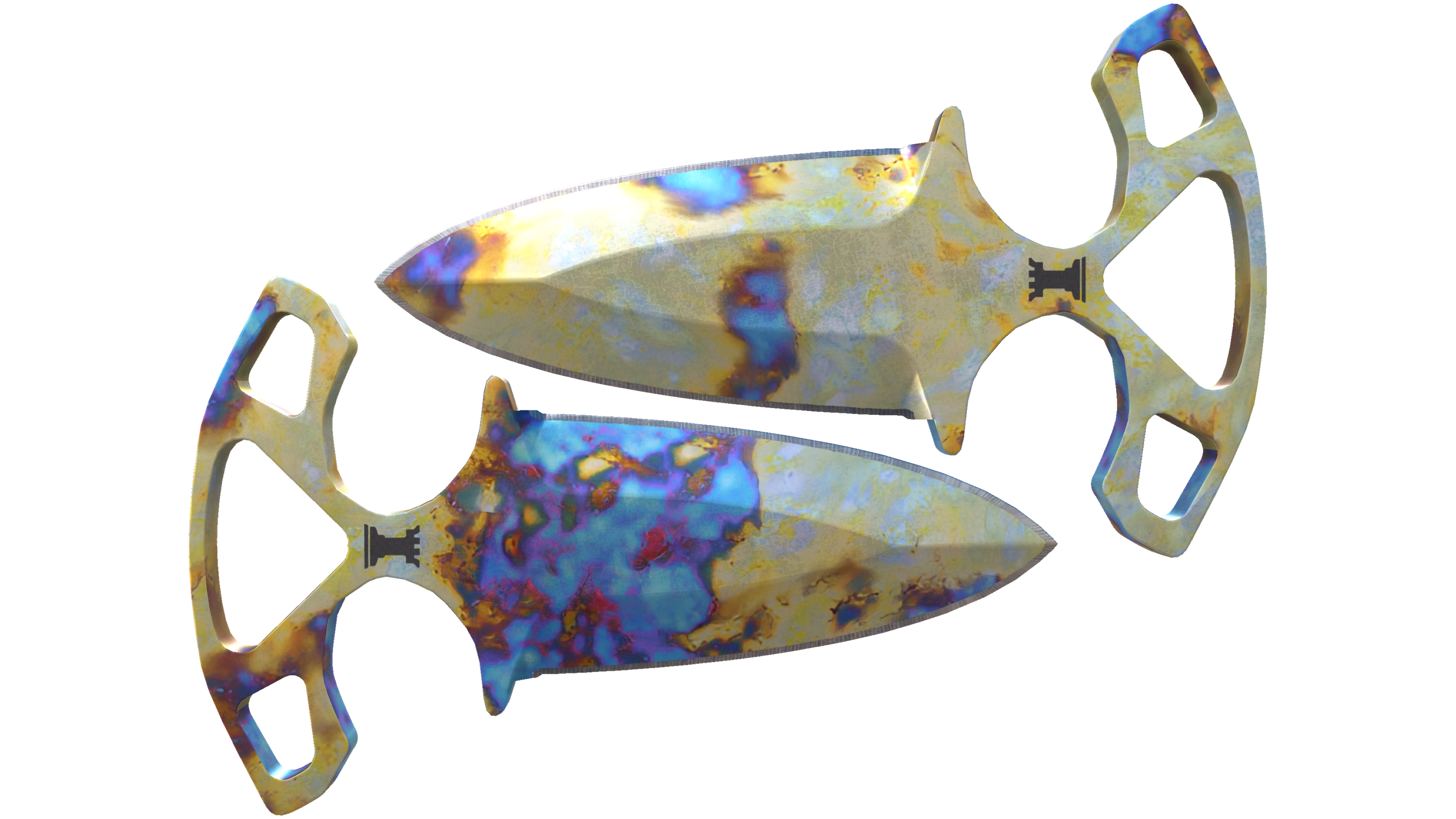 ★ Shadow Daggers | Case Hardened (Minimal Wear)