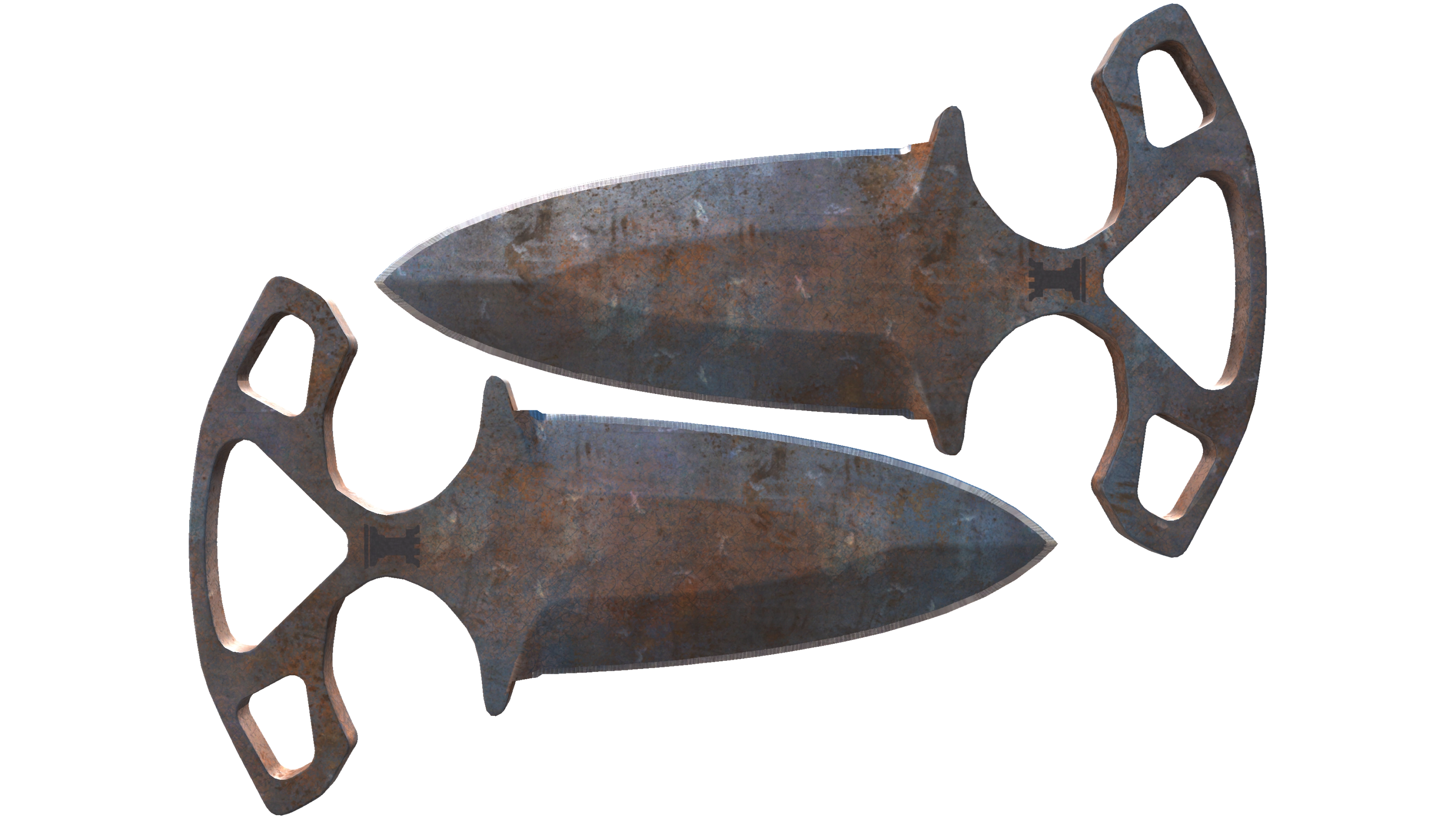 ★ Shadow Daggers | Rust Coat (Well-Worn)