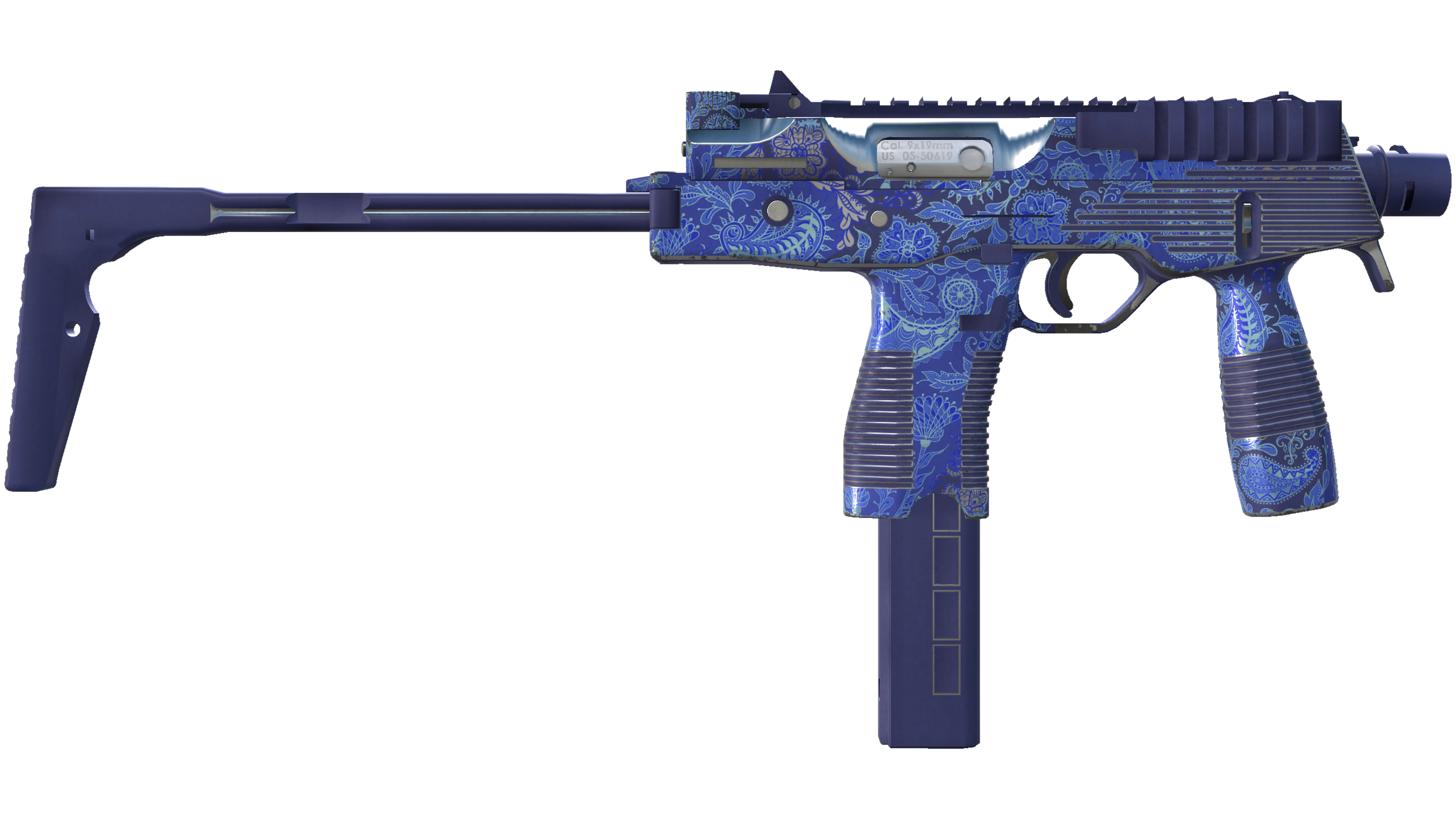 MP9 | Cobalt Paisley (Minimal Wear) thumbnail