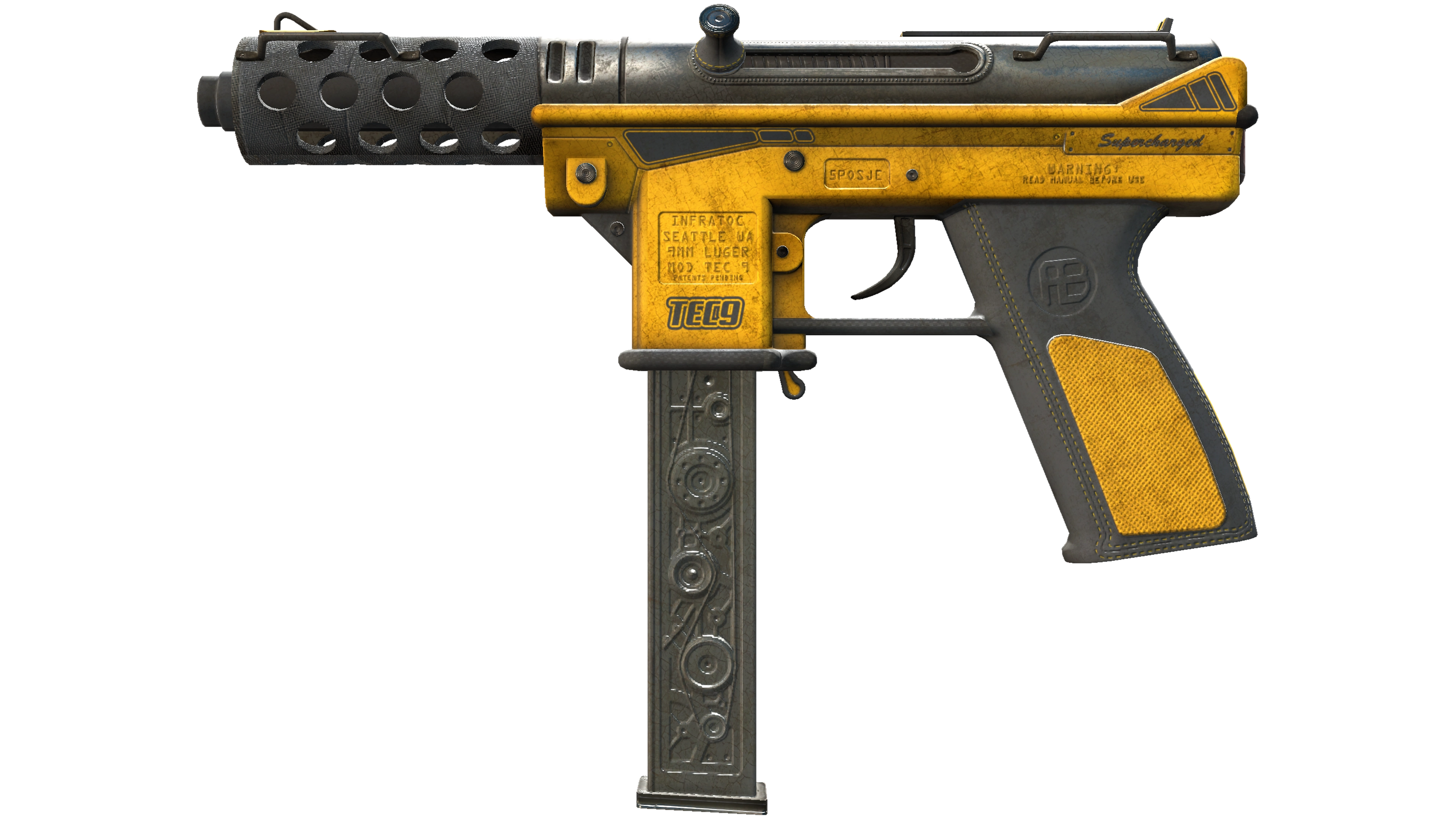 Tec-9 | Fuel Injector (Battle-Scarred)