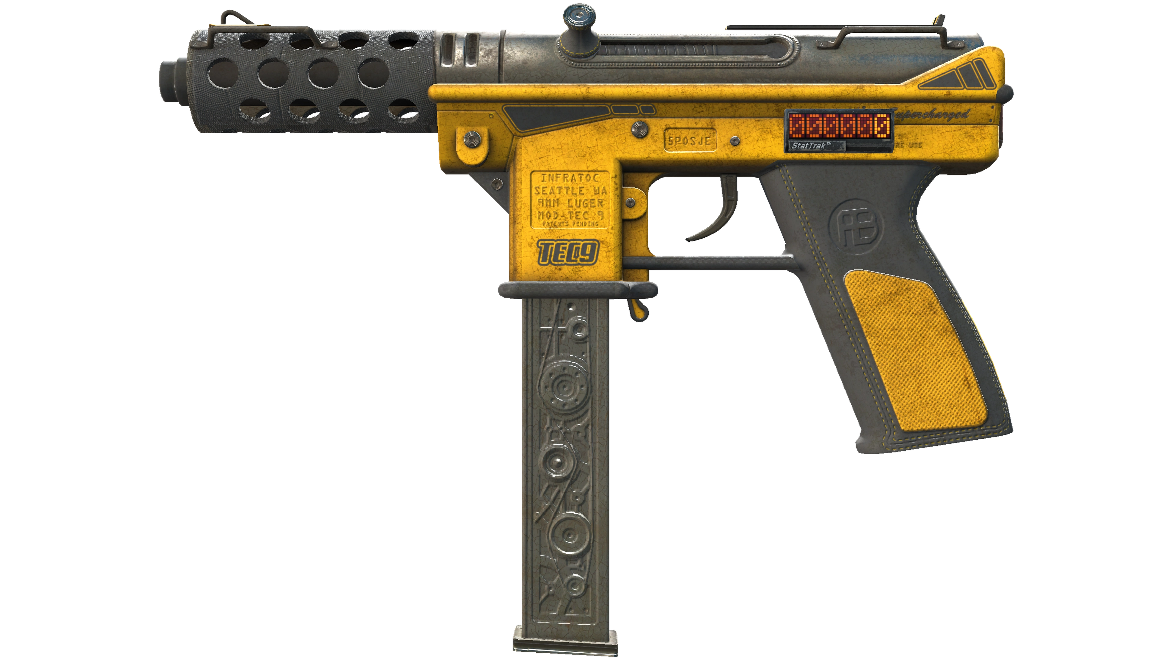 StatTrak™ Tec-9 | Fuel Injector (Battle-Scarred) thumbnail