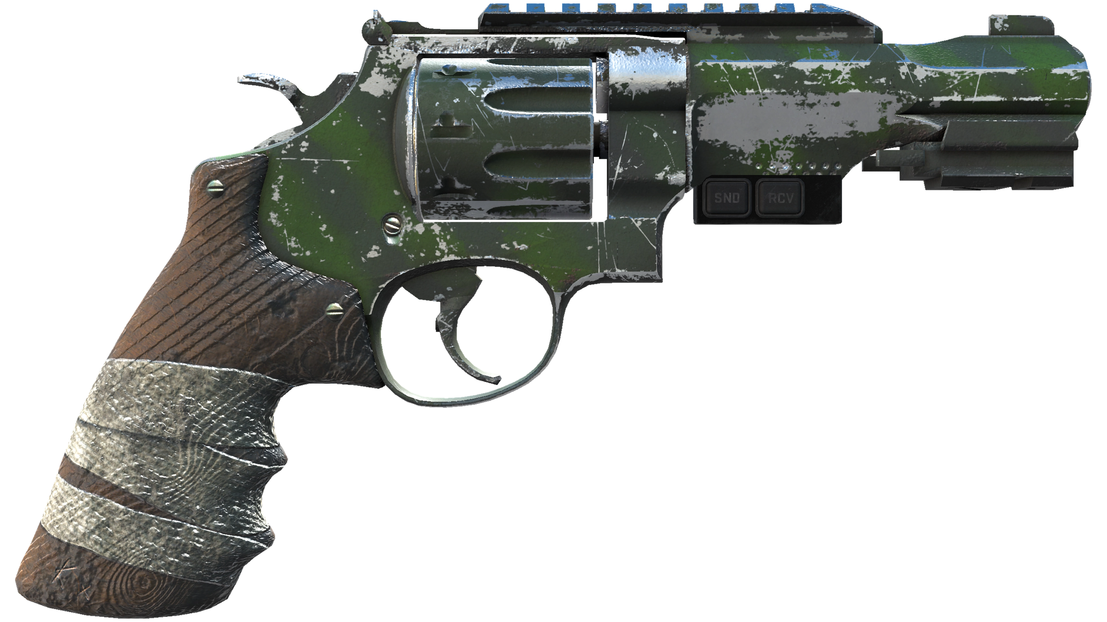 StatTrak™ R8 Revolver | Survivalist (Battle-Scarred) thumbnail