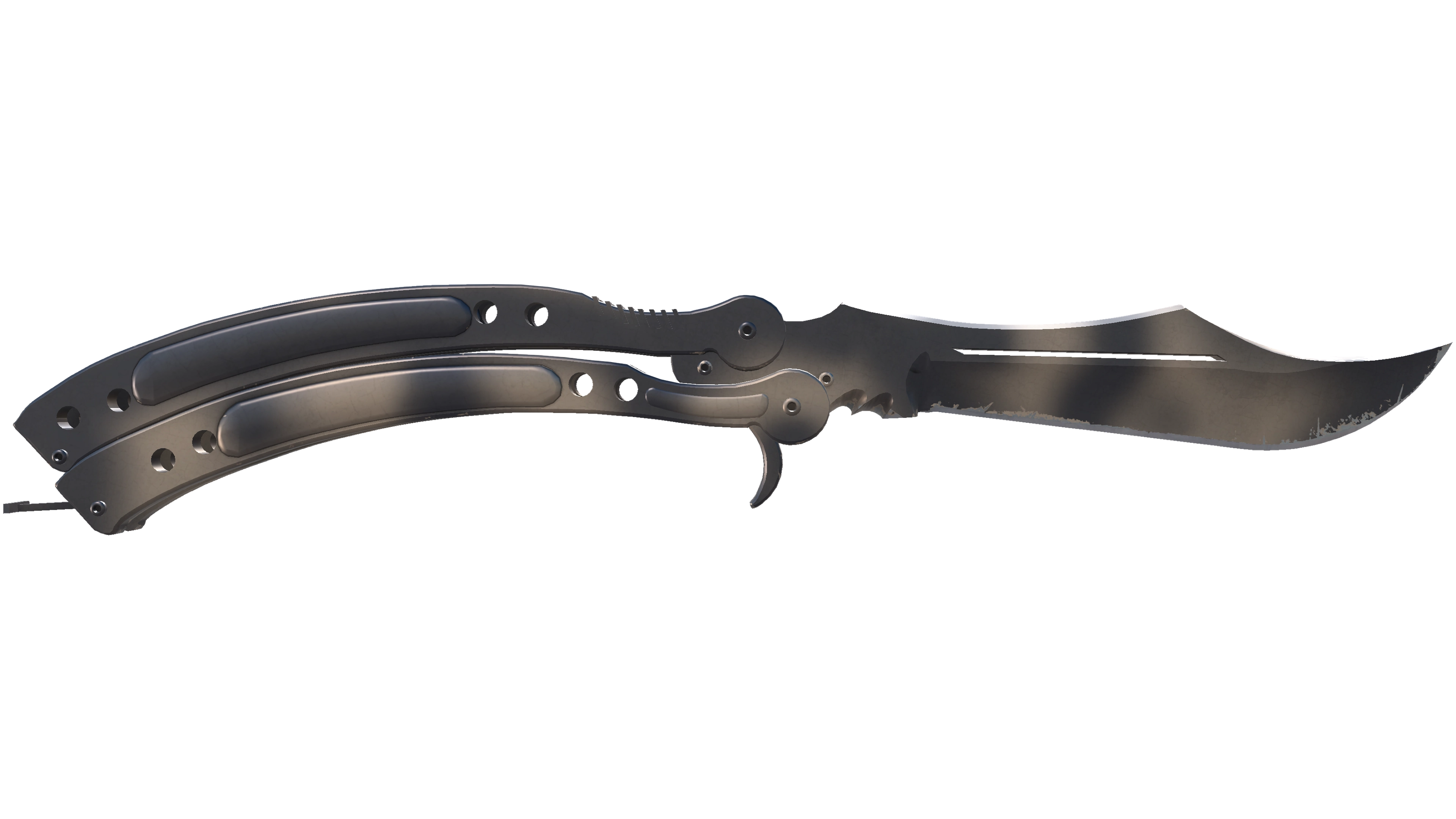 Miniature de ★ StatTrak™ Butterfly Knife | Scorched (Minimal Wear)