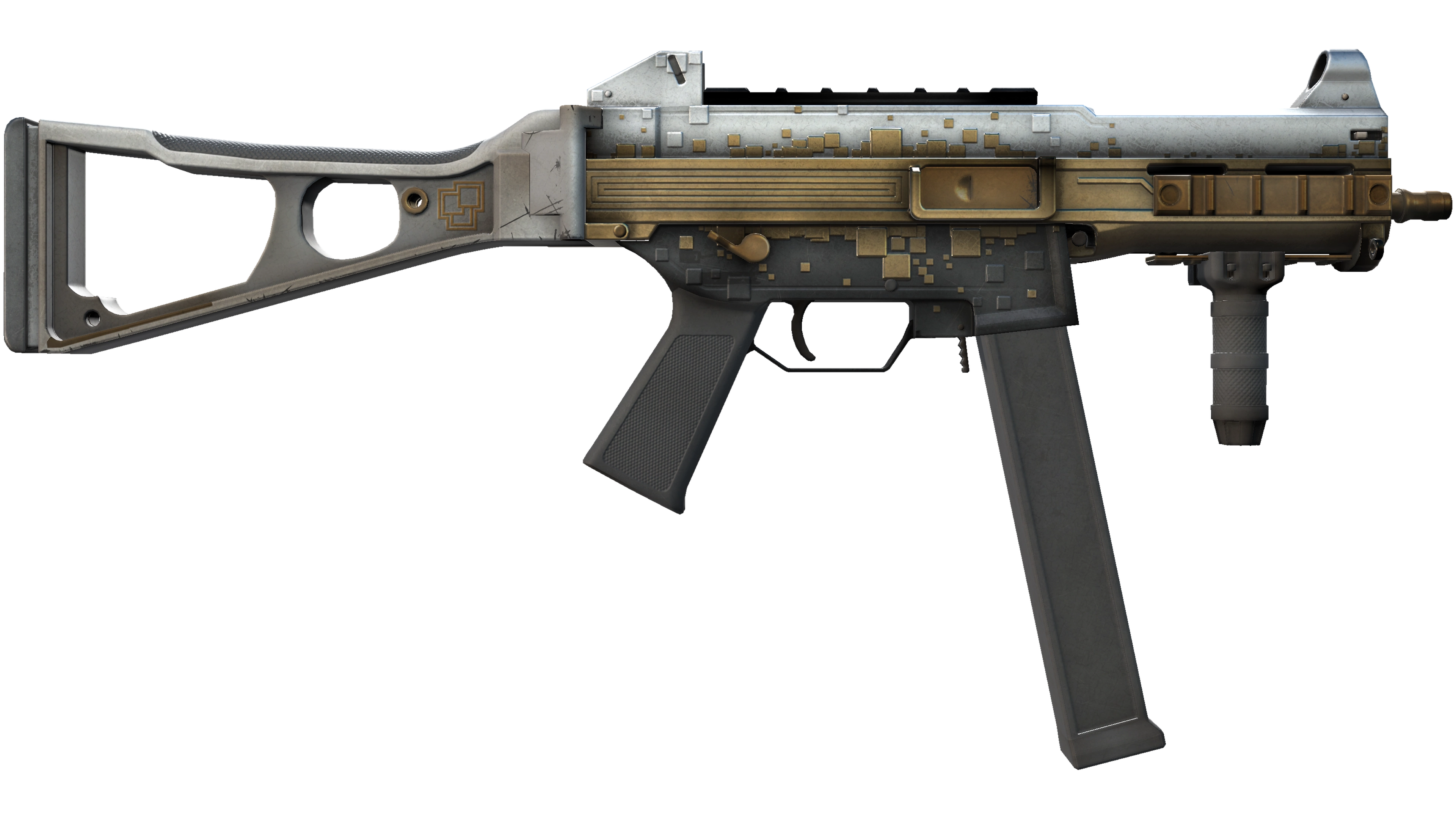 StatTrak™ UMP-45 | Gold Bismuth (Field-Tested) thumbnail