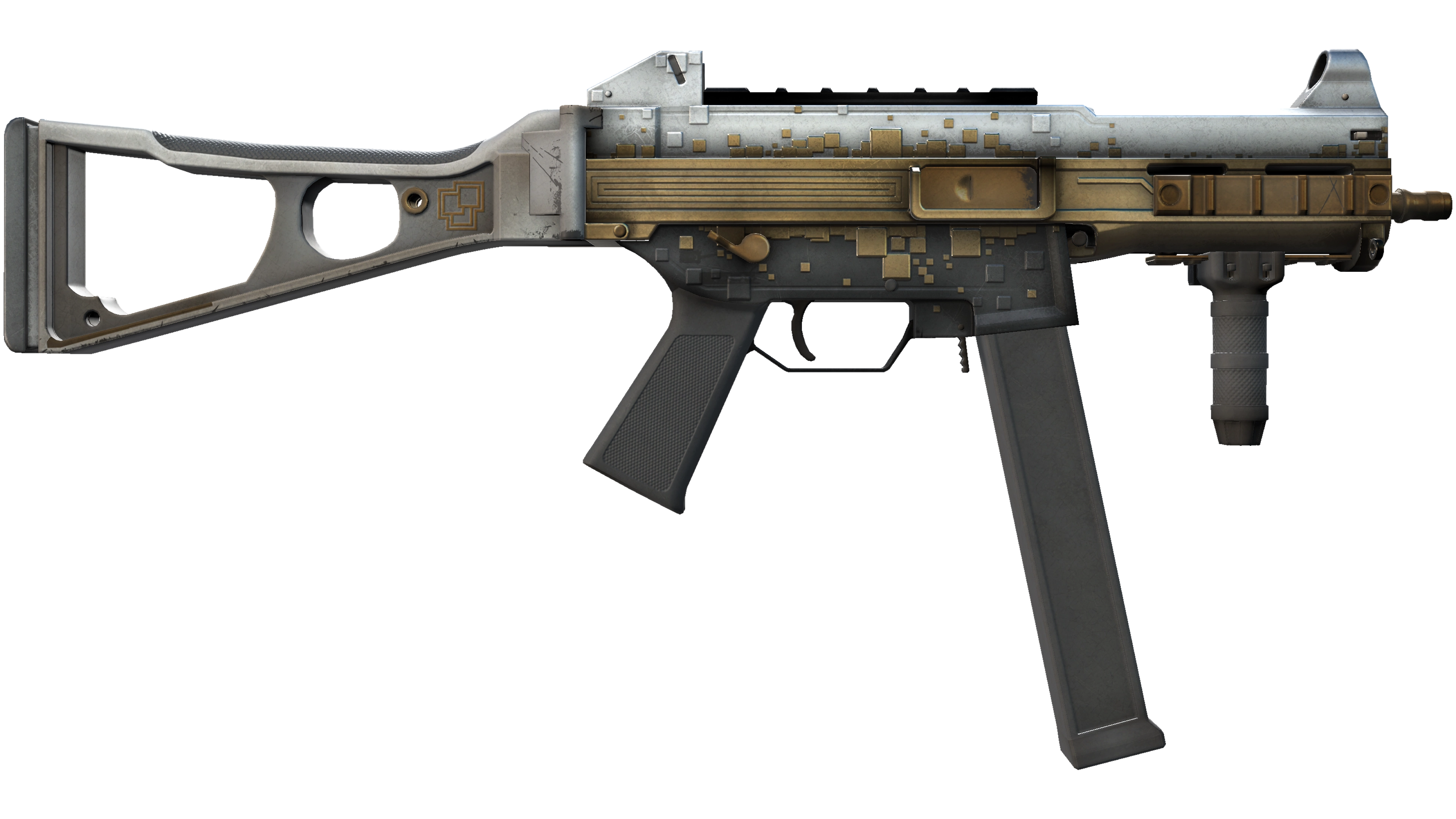 StatTrak™ UMP-45 | Gold Bismuth (Field-Tested) thumbnail