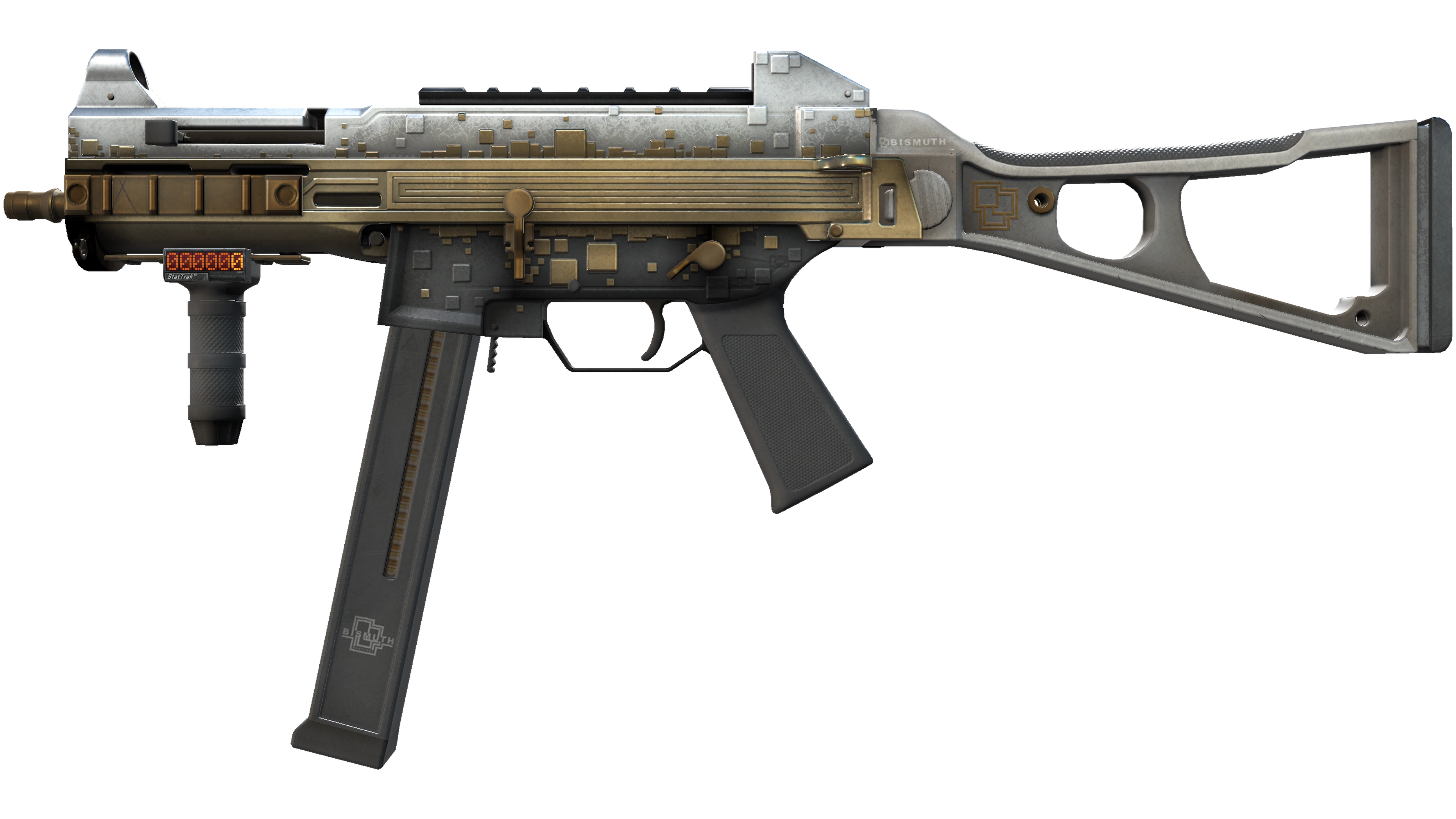 StatTrak™ UMP-45 | Gold Bismuth (Field-Tested)