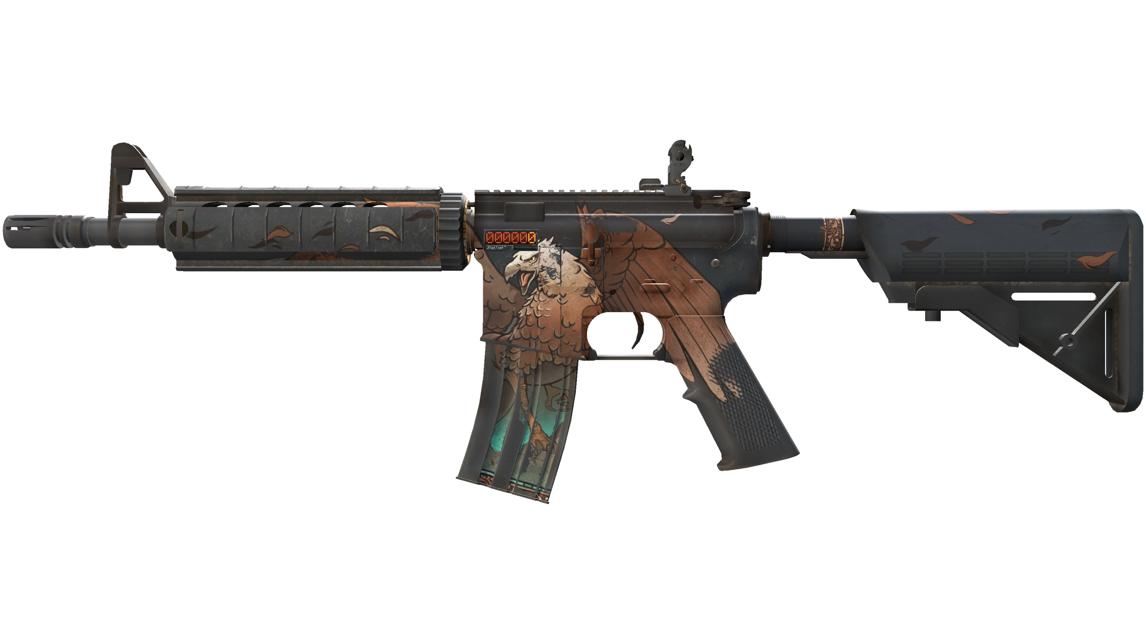 StatTrak™ M4A4 | Griffin (Battle-Scarred)