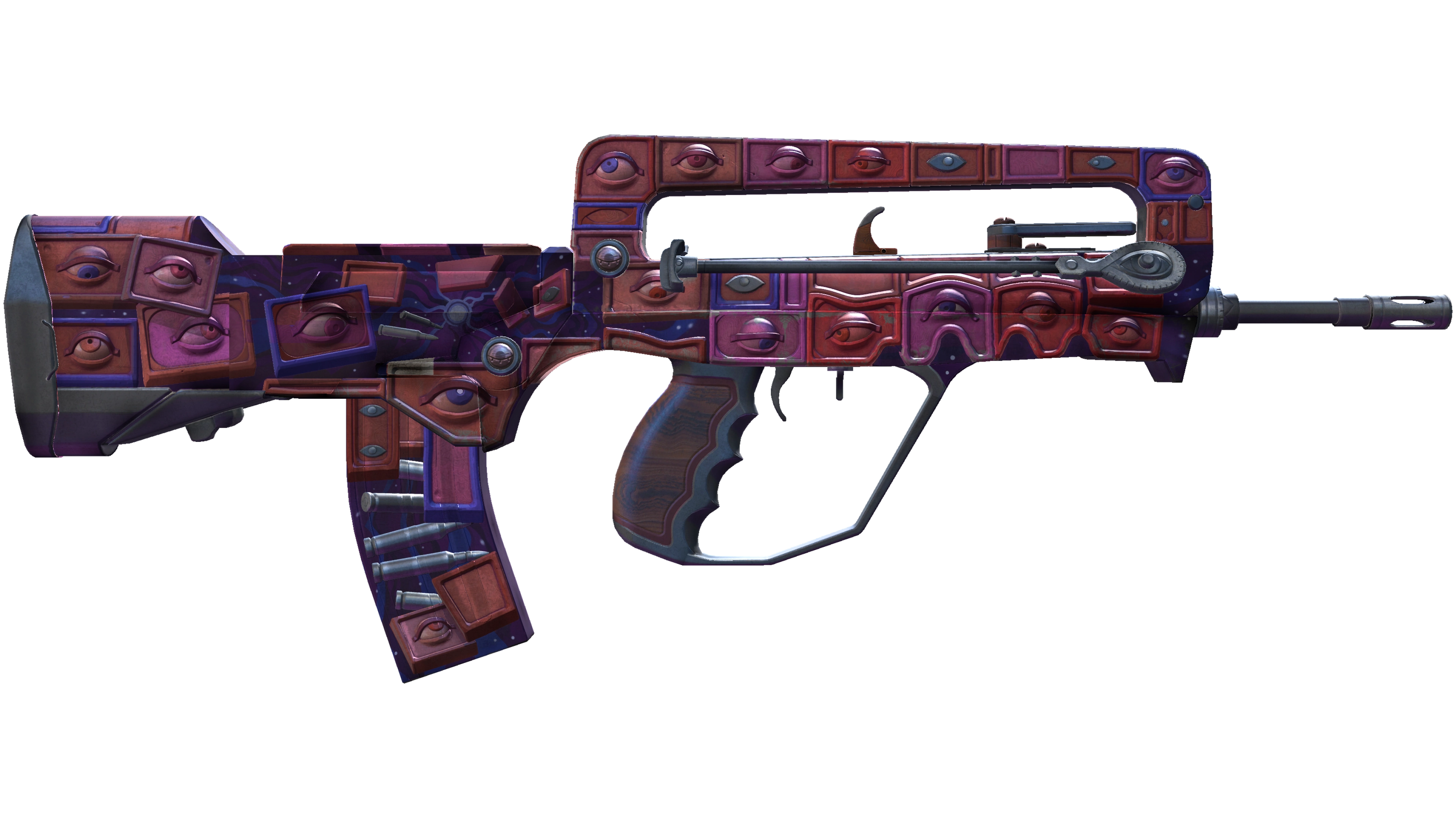 StatTrak™ FAMAS | Rapid Eye Movement (Well-Worn) thumbnail