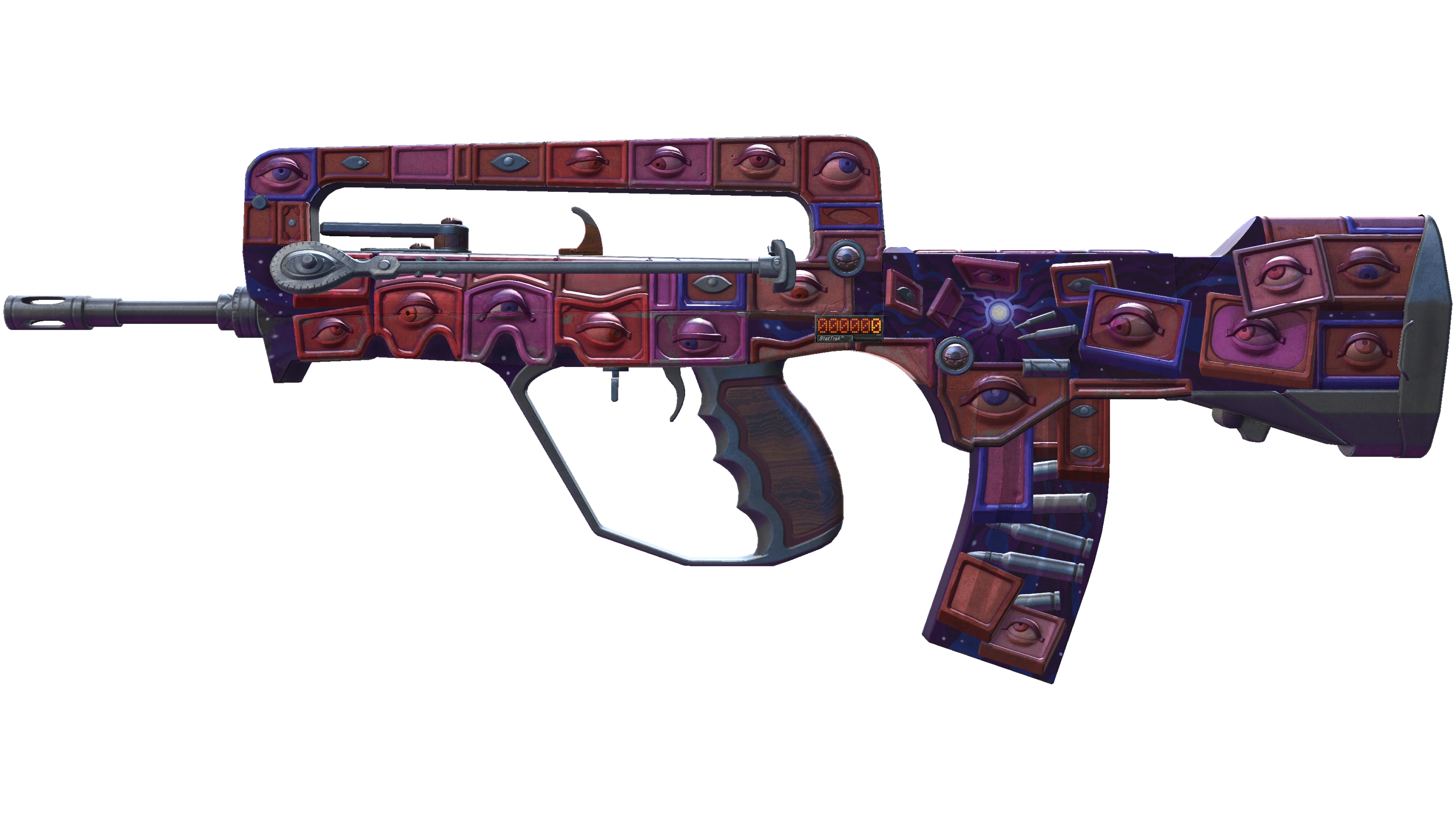 StatTrak™ FAMAS | Rapid Eye Movement (Well-Worn)
