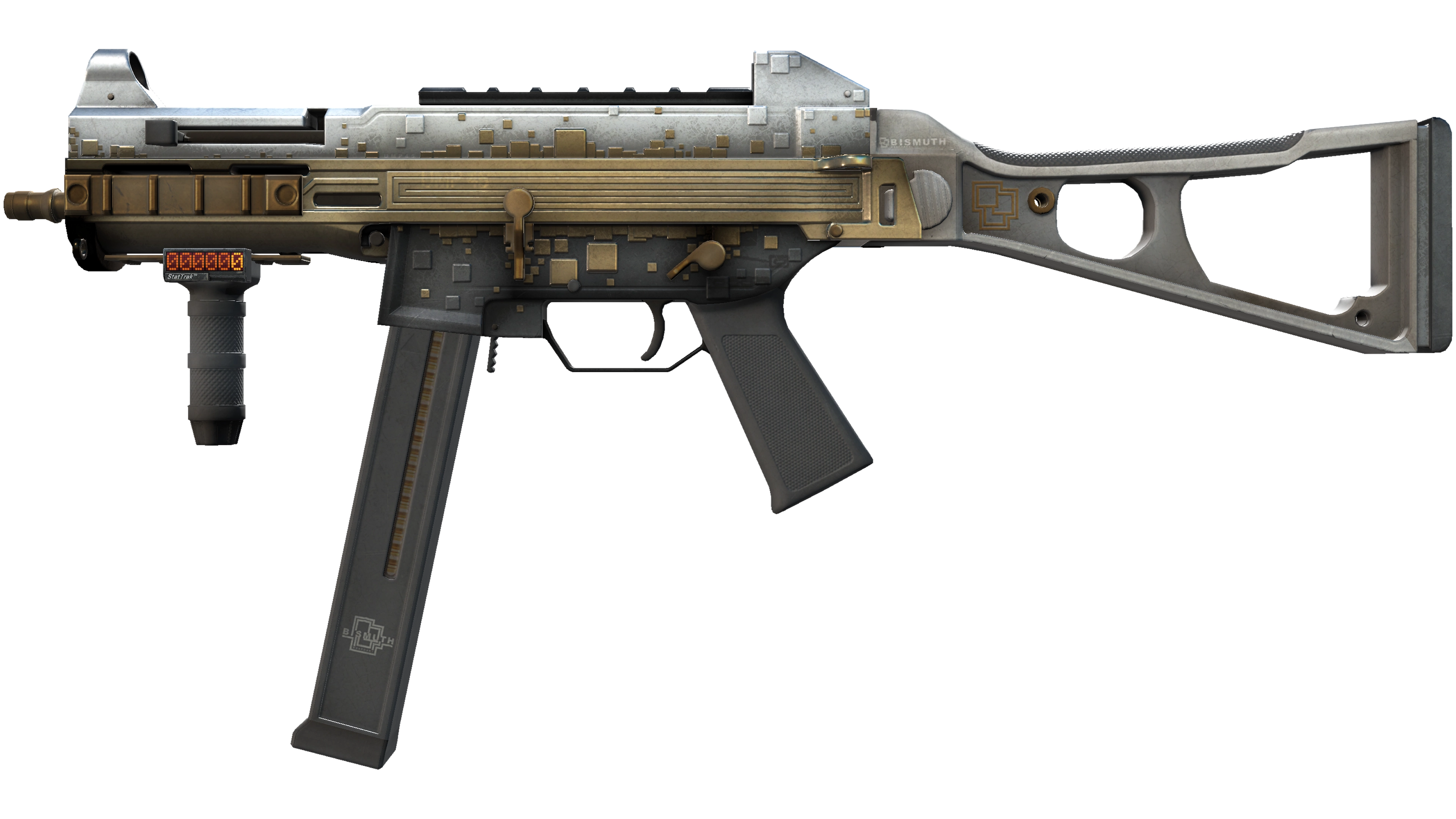 StatTrak™ UMP-45 | Gold Bismuth (Field-Tested)