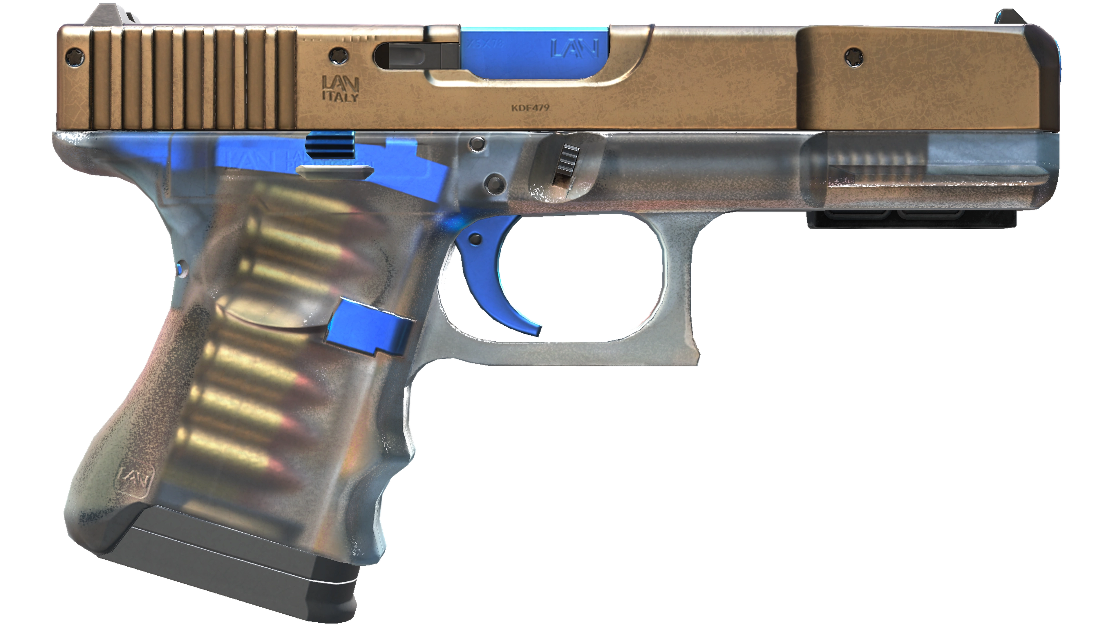 StatTrak™ Glock-18 | Clear Polymer (Minimal Wear) thumbnail