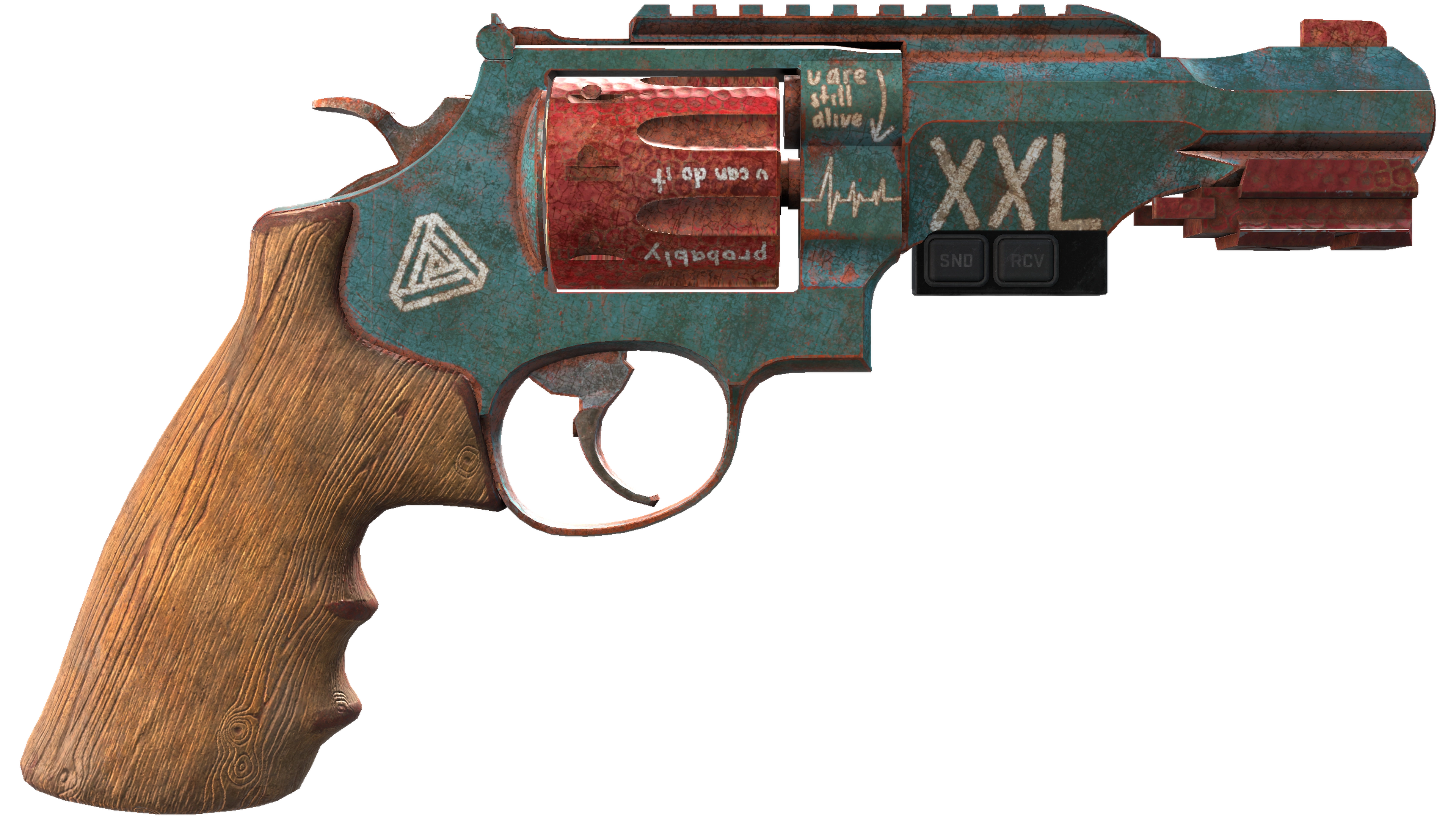 StatTrak™ R8 Revolver | Junk Yard (Battle-Scarred) thumbnail
