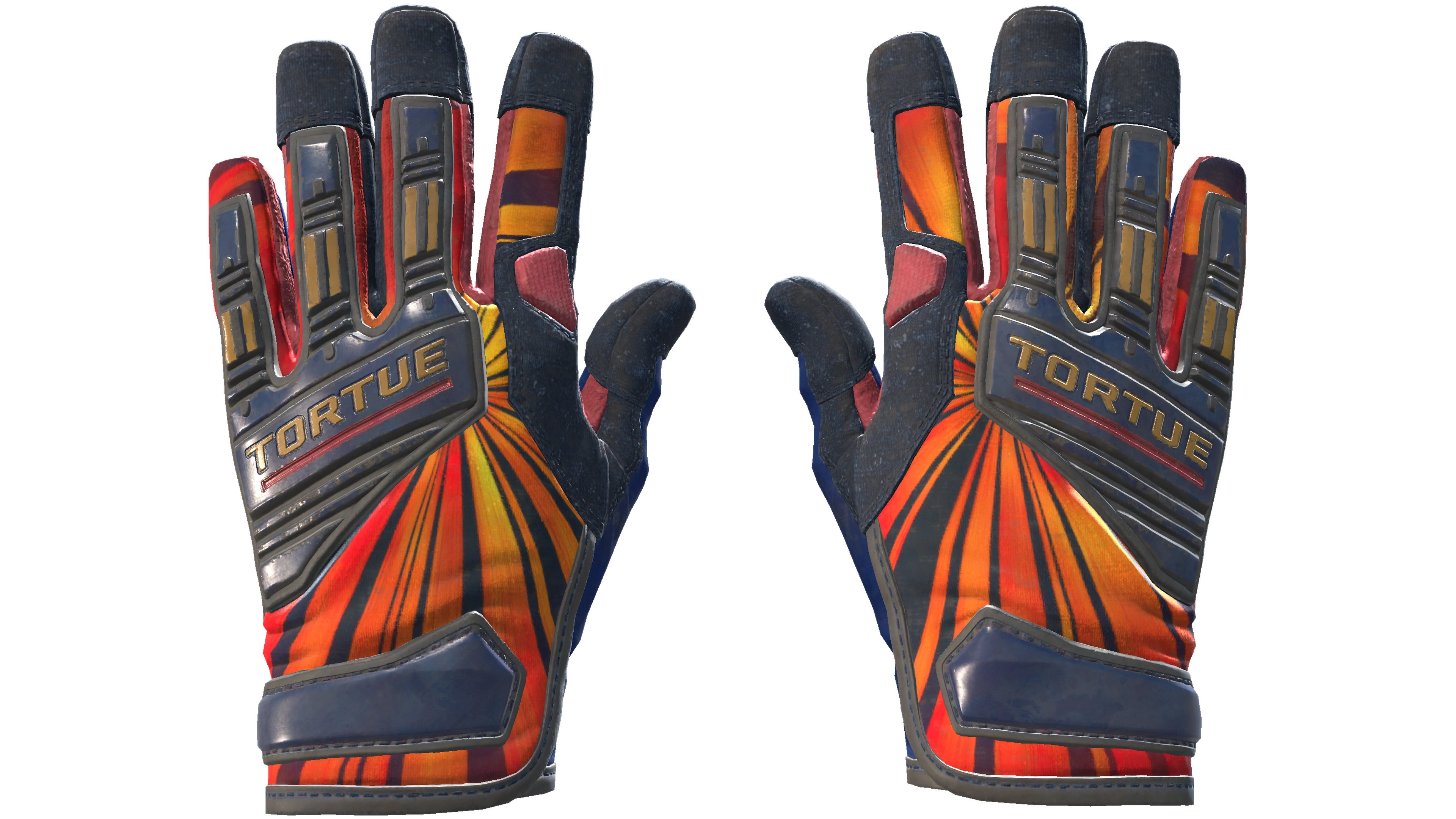 ★ Specialist Gloves | Sunburst (Well-Worn)