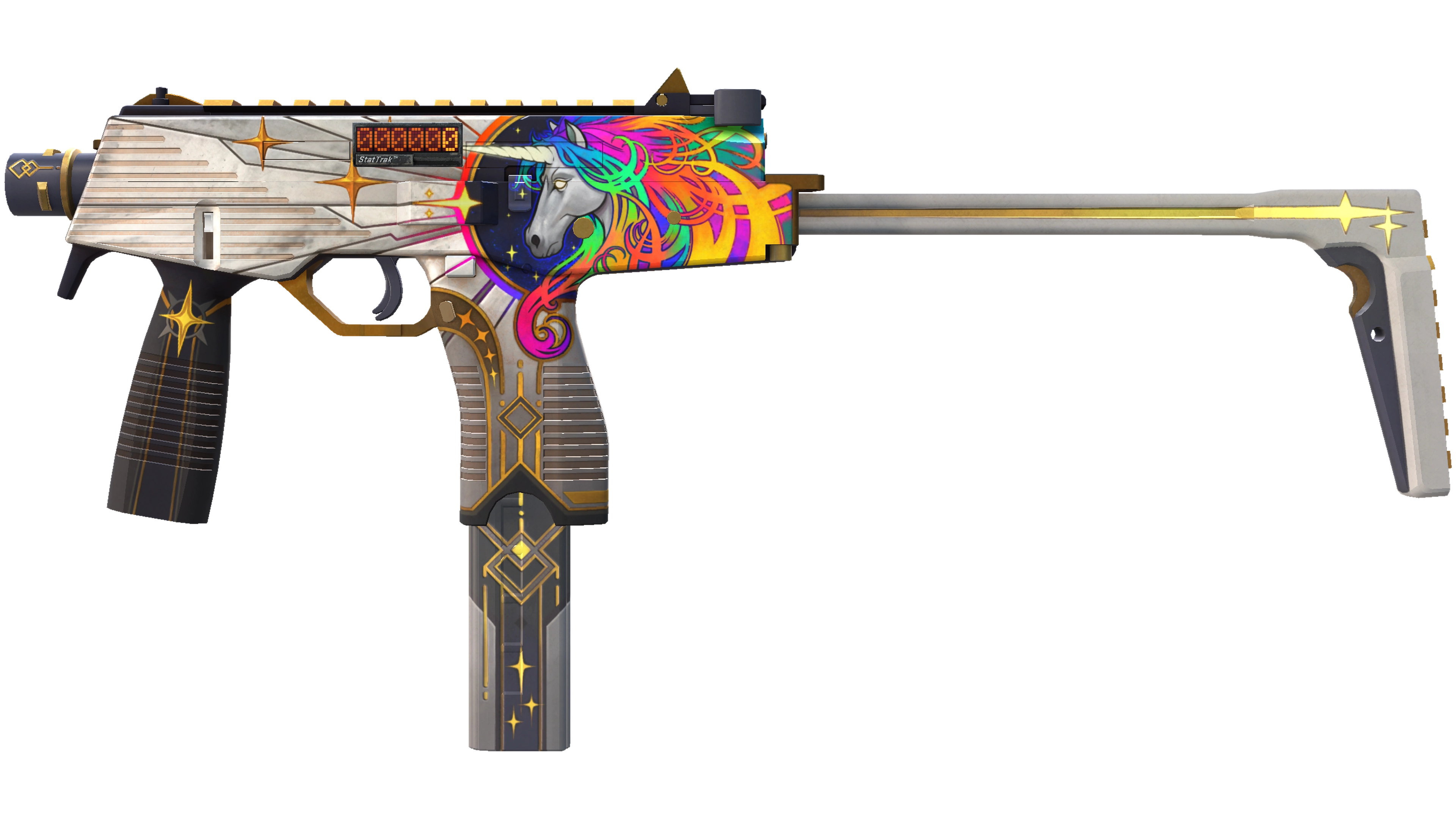StatTrak™ MP9 | Starlight Protector (Minimal Wear)