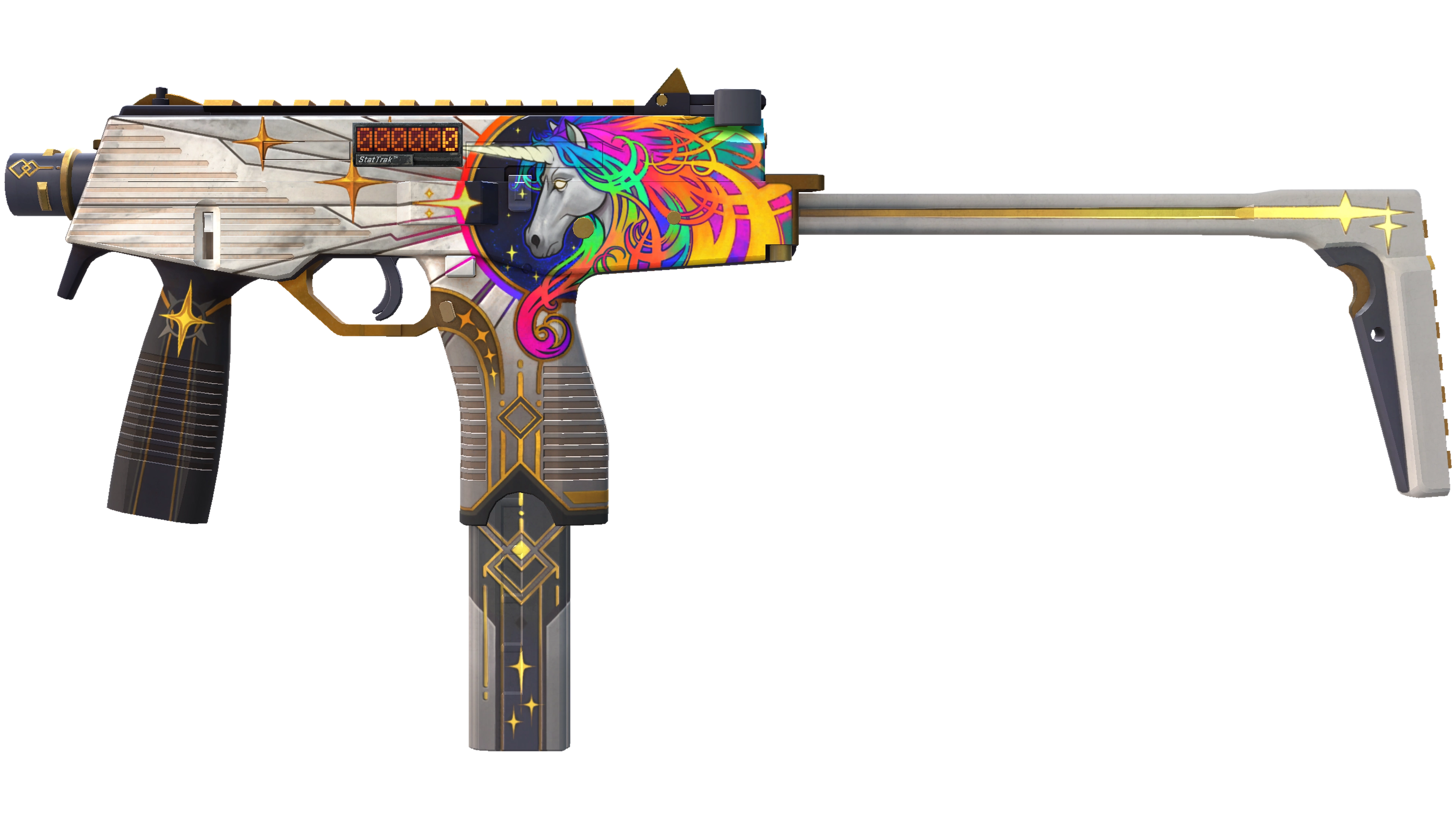 StatTrak™ MP9 | Starlight Protector (Minimal Wear)